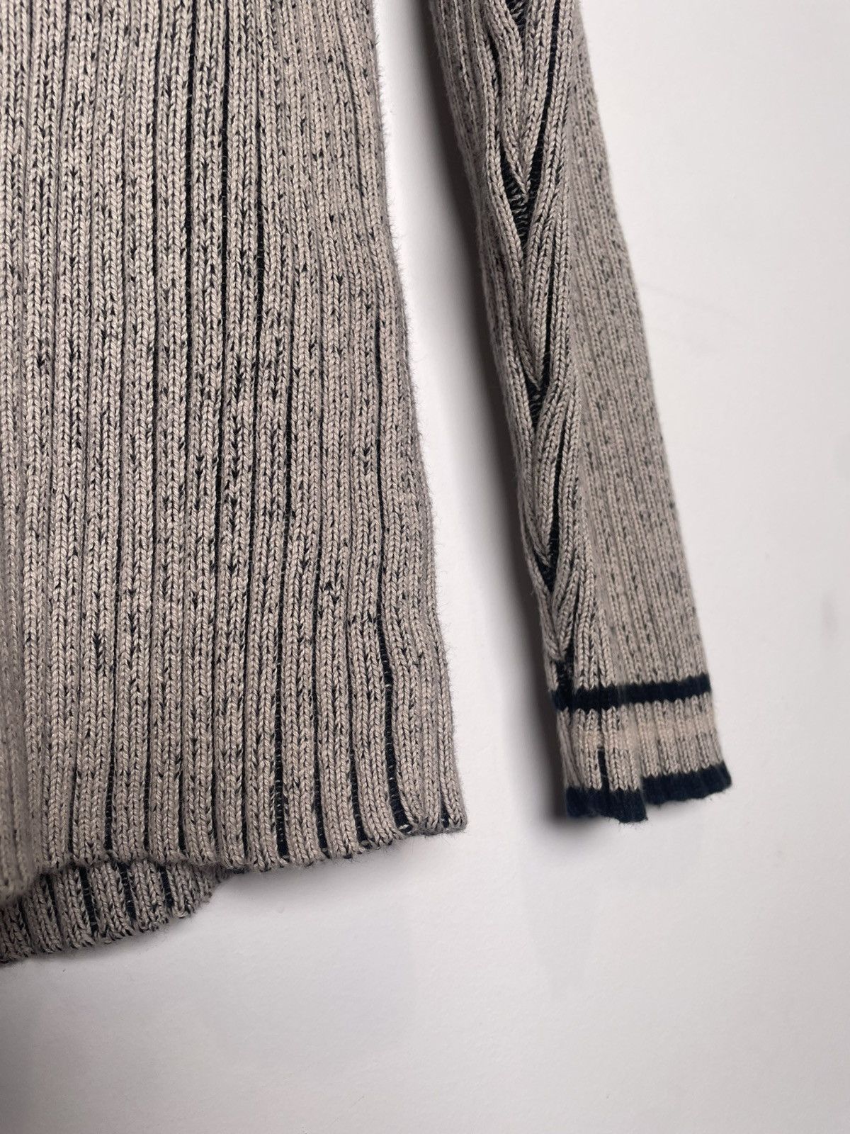 Other Retro Ribbed Stripe Knit Sweater – Profilo Classics S Size US XS / EU 42 / 0 - 6 Thumbnail