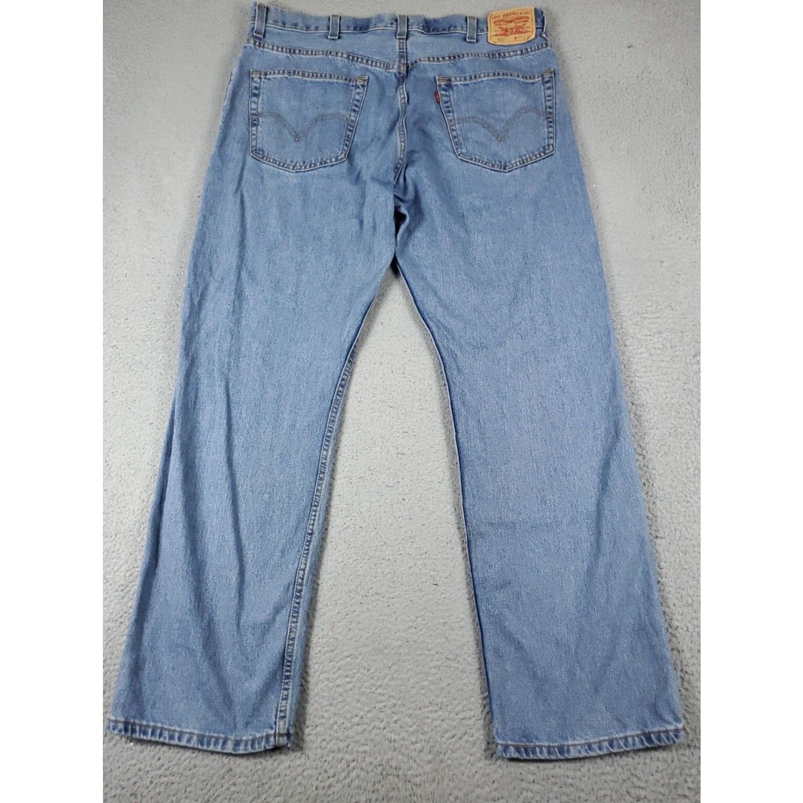 Levi's Levis Mens Straight Leg Jeans Blue 40x32 Extra Large XL Casual Size US 40 / EU 56 - 7 Thumbnail