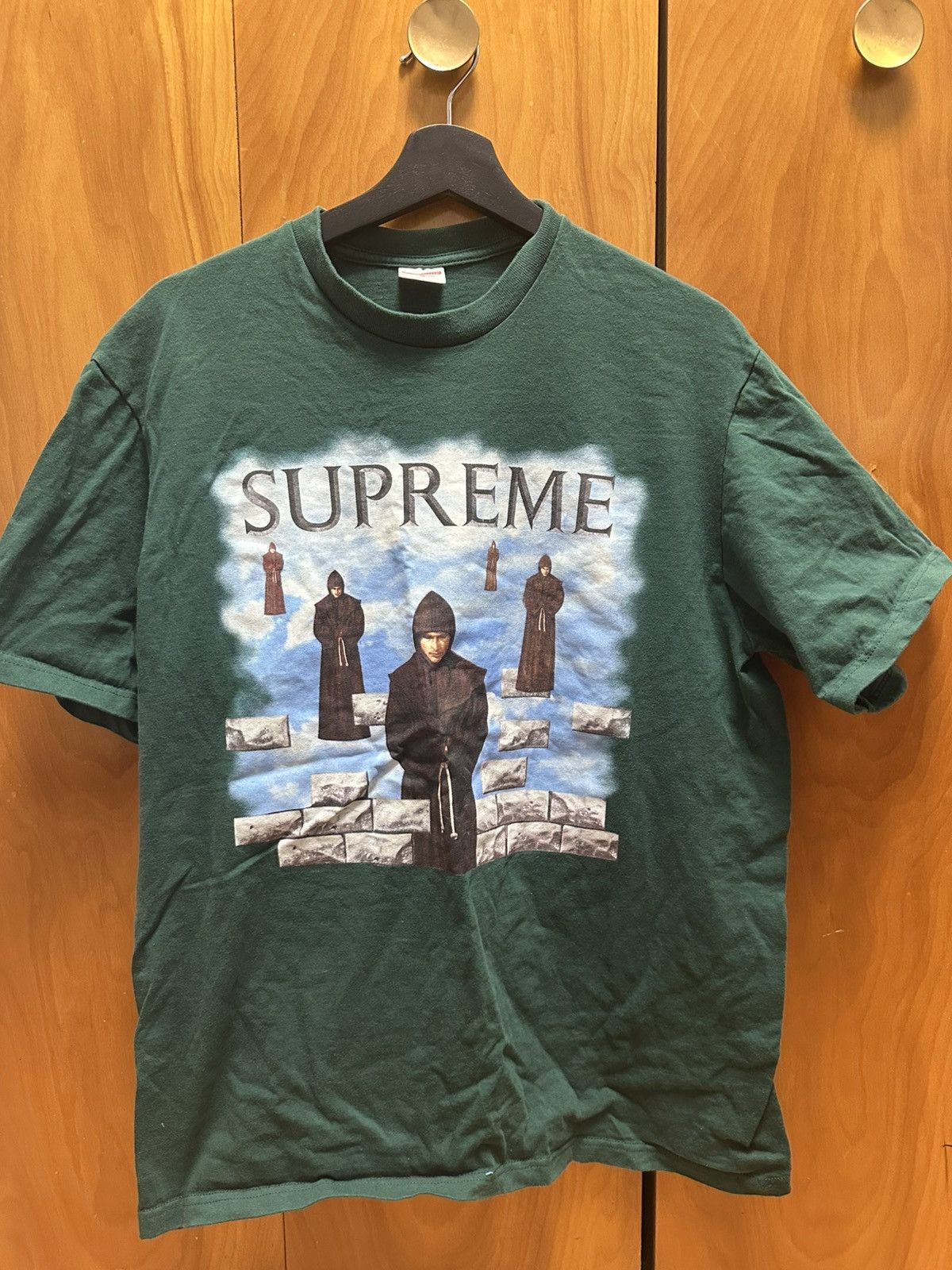 Supreme supreme Levitation Tee green Size US M / EU 48-50 / 2 - 1 Thumbnail