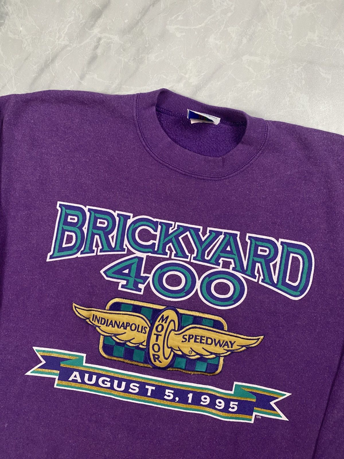 Midwest Kids Vintage 1995 Indianapolis Motor Speedway Crewneck Size US L / EU 52-54 / 3 - 2 Thumbnail
