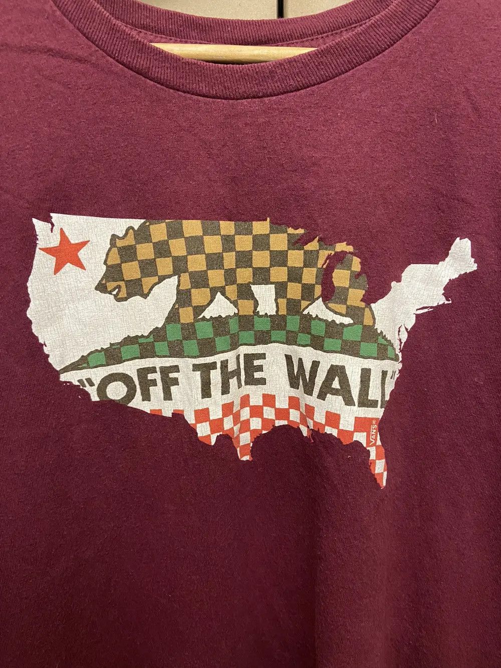 Vans 🇺🇸VINTAGE USA CALIFORNIA VANS TEE T SHIRT Y2K SKATE STREET Size US XL / EU 56 / 4 - 9 Thumbnail