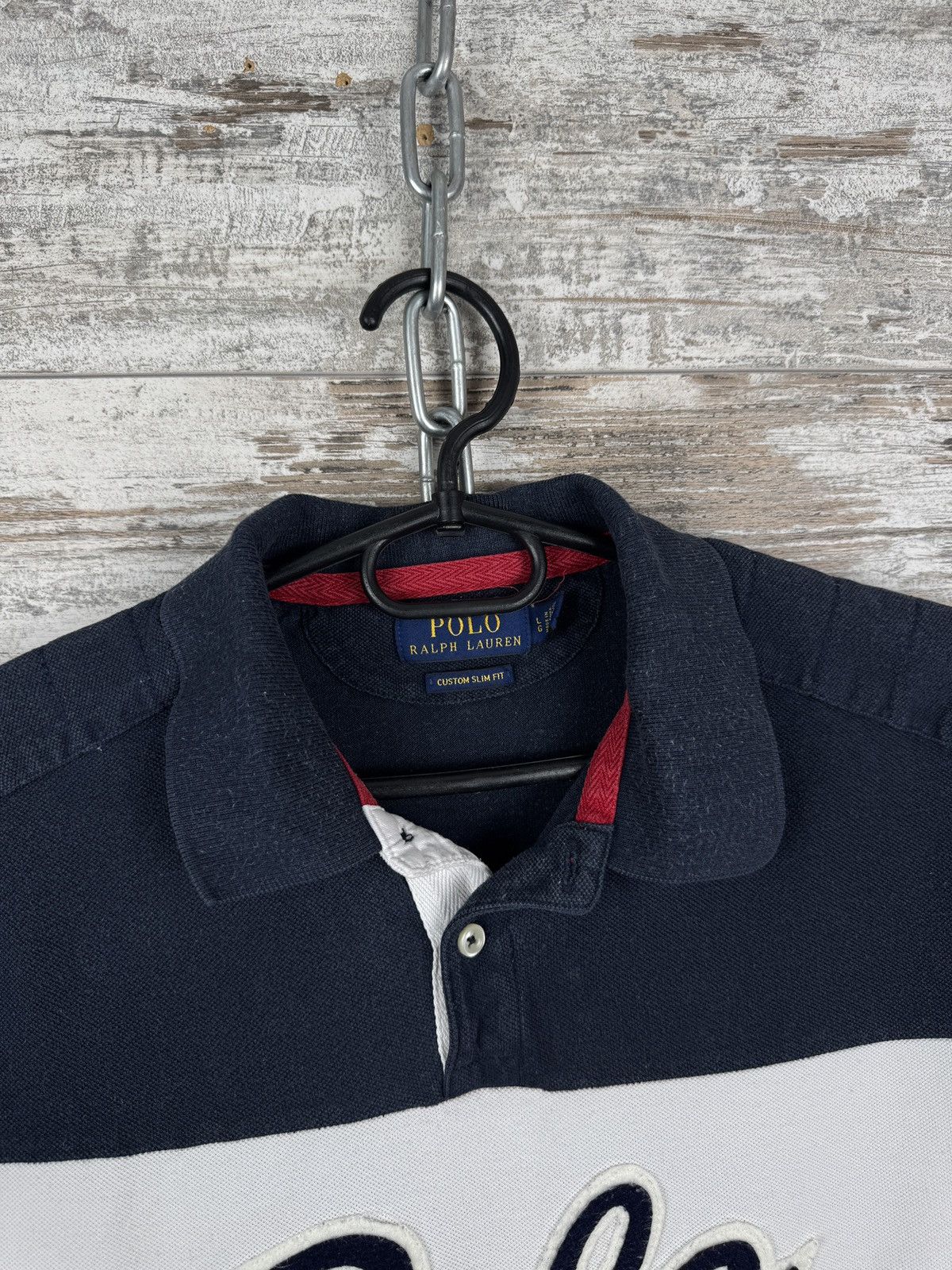 Polo Ralph Lauren Mens Vintage Polo Ralph Lauren polos rugby T-shirt tee Size US L / EU 52-54 / 3 - 5 Thumbnail