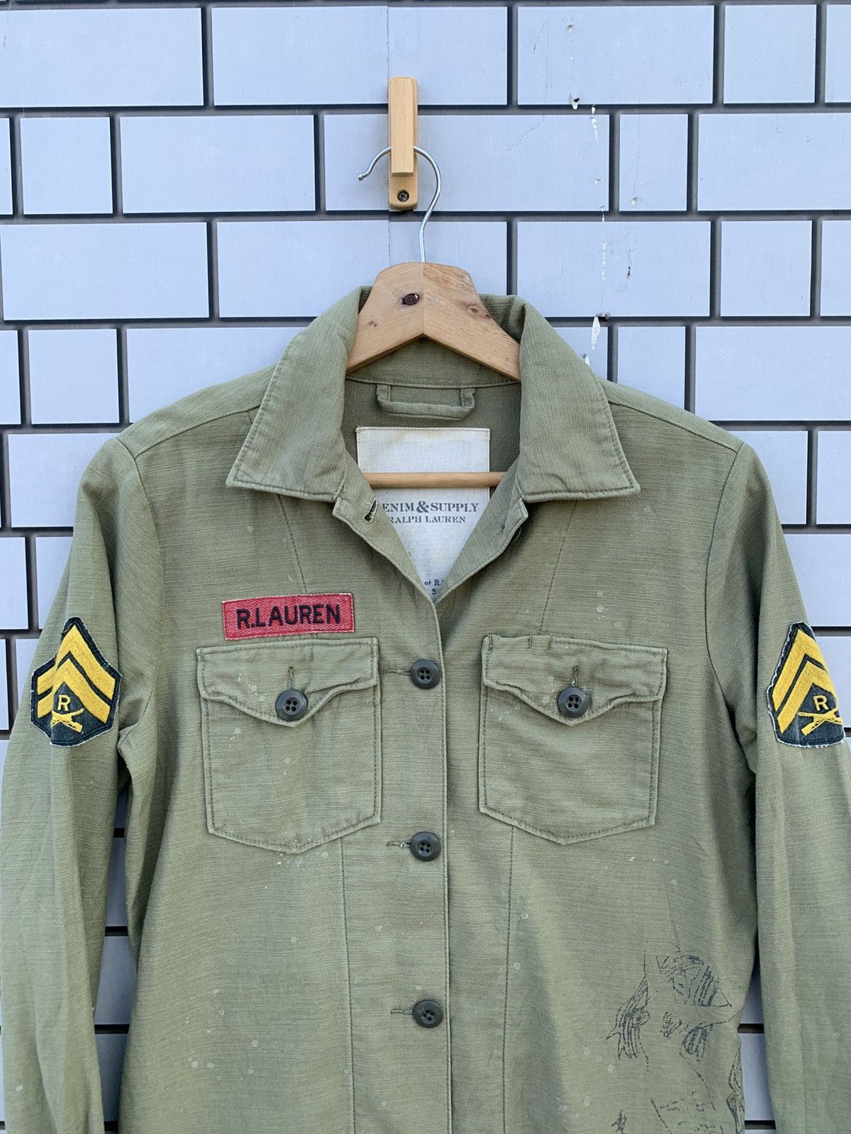 Denim & Supply Ralph Lauren Vintage Denim & Supply Ralph Lauren Army Design Size US S / EU 44-46 / 1 - 4 Thumbnail