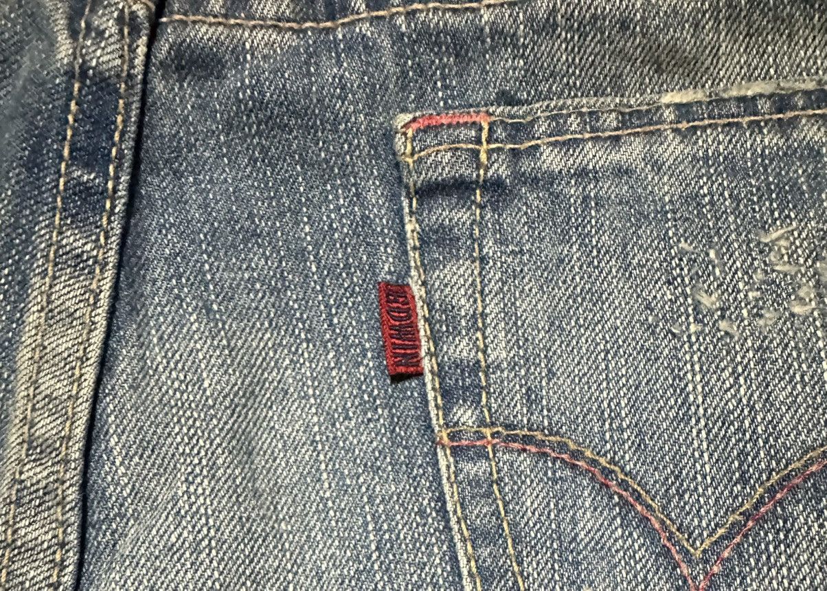 Edwin Vintage 90s Edwin 503 Rude Flare Bell Bottom Bootcut Jeans Size US 31 - 9 Thumbnail