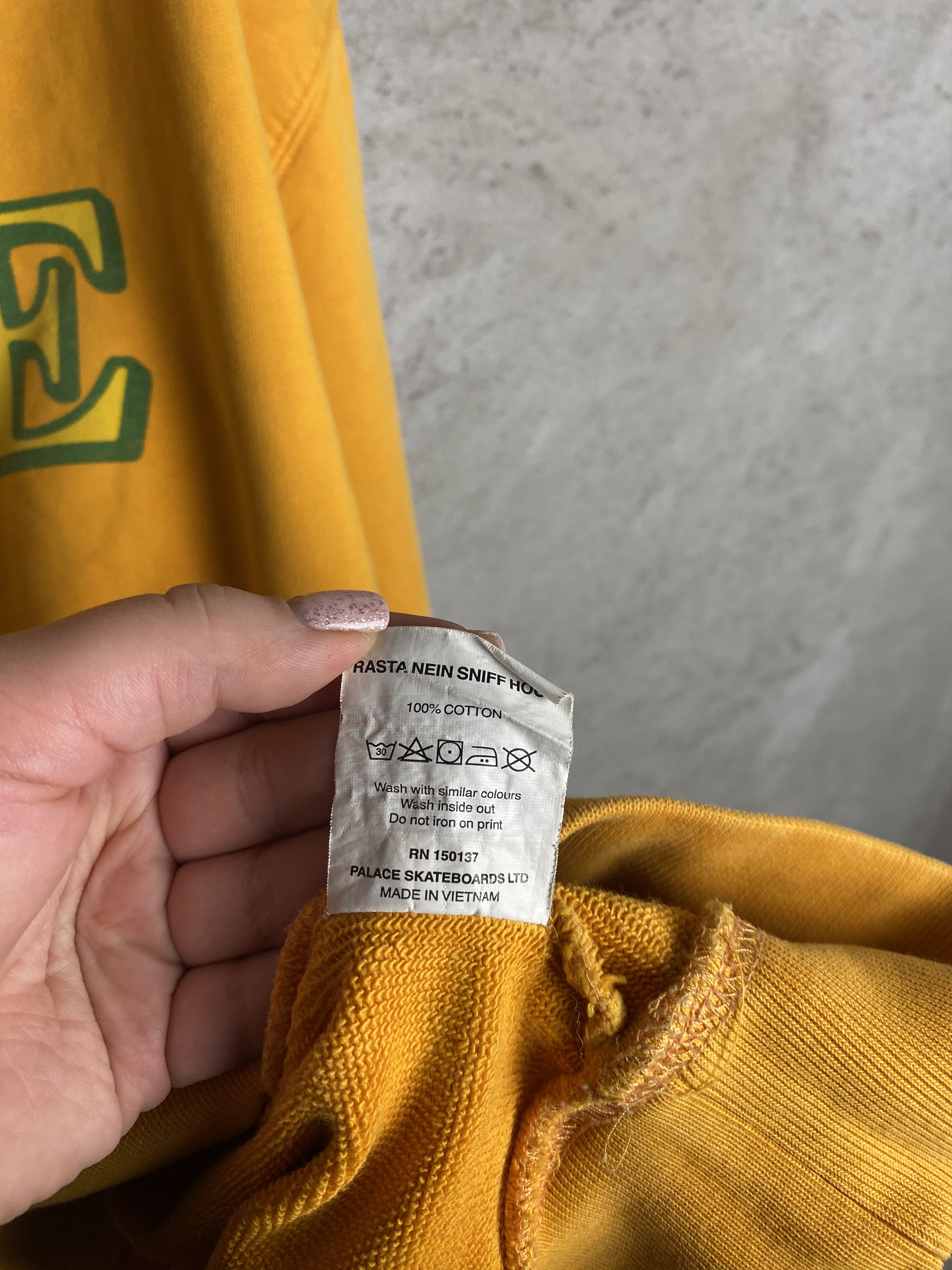 Palace Palace Rasta Nein Sniff hoodie skate rap hip hop Size US L / EU 52-54 / 3 - 6 Thumbnail