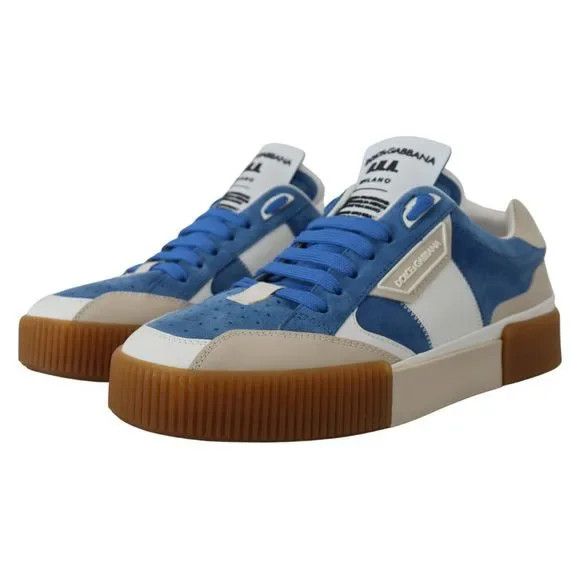 Dolce & Gabbana o1y0125 Logo Low-Top Sneakers in Multicolor Size US 6.5 / EU 39-40 - 4 Thumbnail