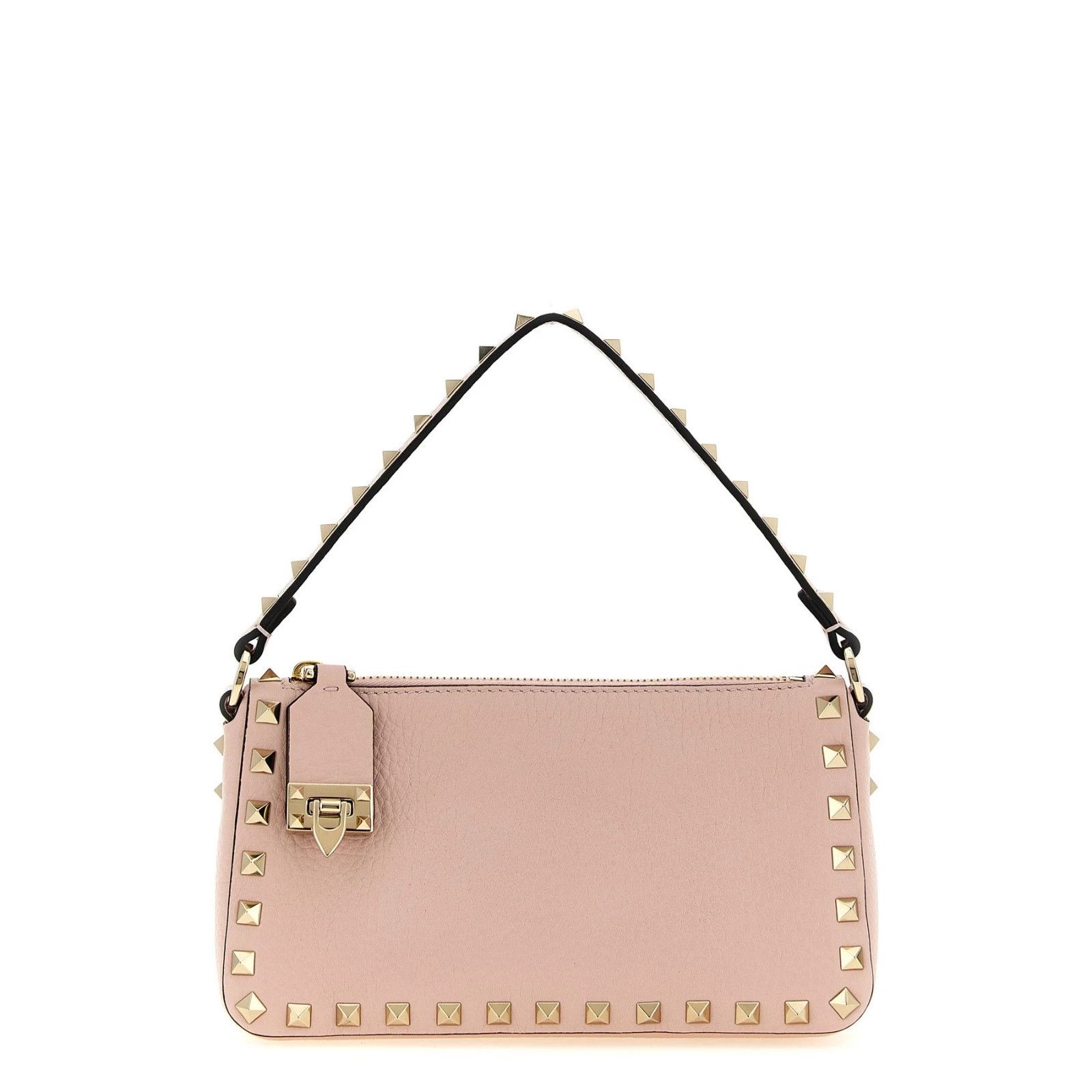 Valentino VALENTINO GARAVANI Rockstud Small Pink Shoulder Bag New & Au Size ONE SIZE - 1 Thumbnail