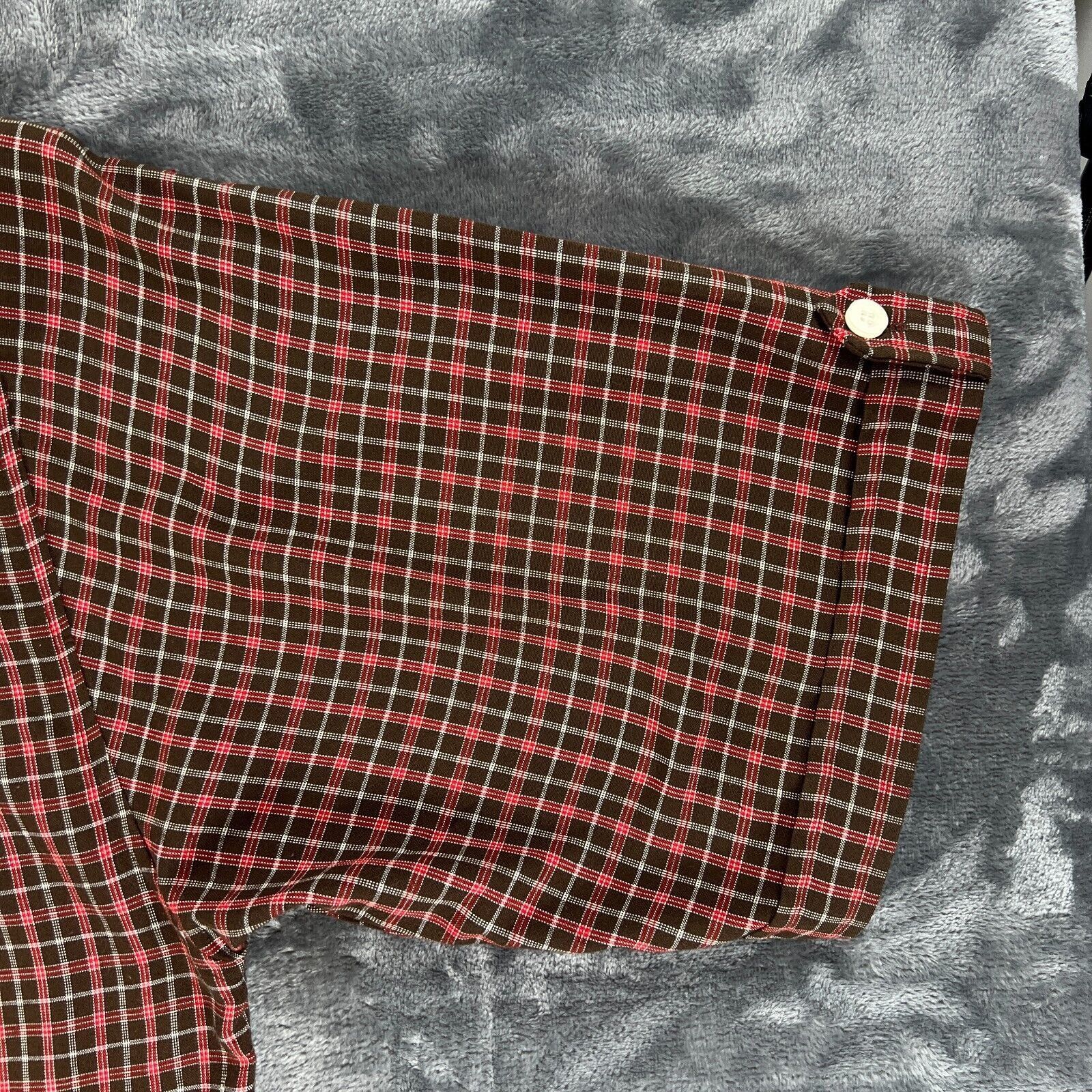 Mecca Mecca DNM Plaid Button Up Shirt Men 2XL Vintage Rap Hip Hop Size US XXL / EU 58 / 5 - 6 Thumbnail