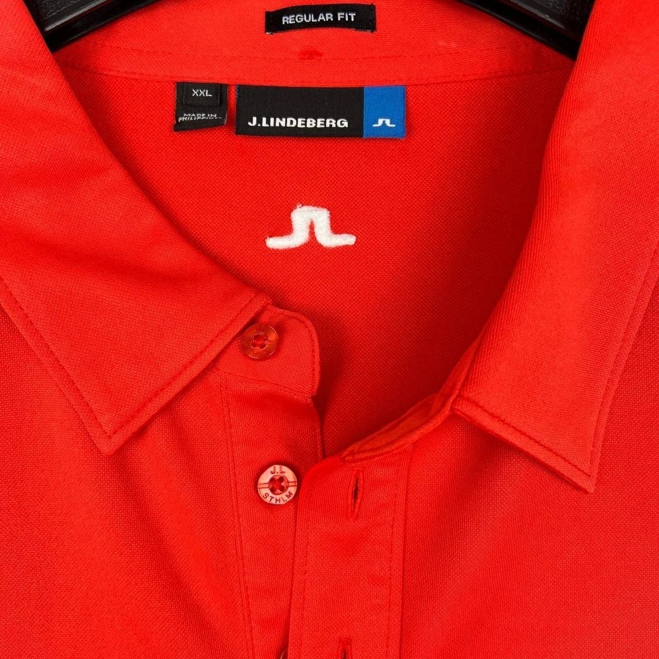J.Lindeberg J.Lindeberg M Hunter Regular Golf Polo Shirt XXL Regular Fit Size US XXL / EU 58 / 5 - 5 Thumbnail