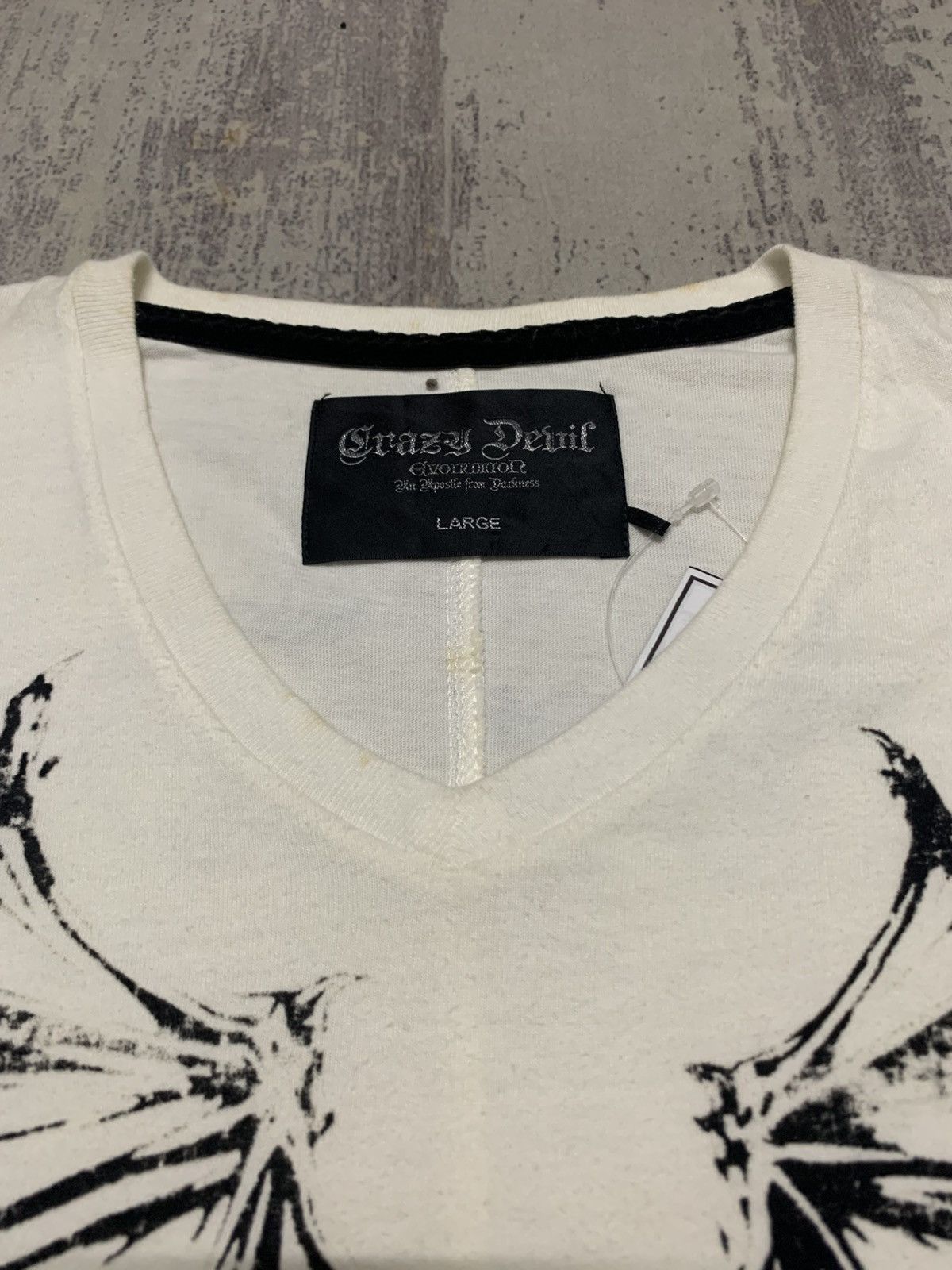 Japanese Brand Crazy Devil Japanese Gothic Gargoyle Evolution Long Sleeve Size US L / EU 52-54 / 3 - 5 Thumbnail