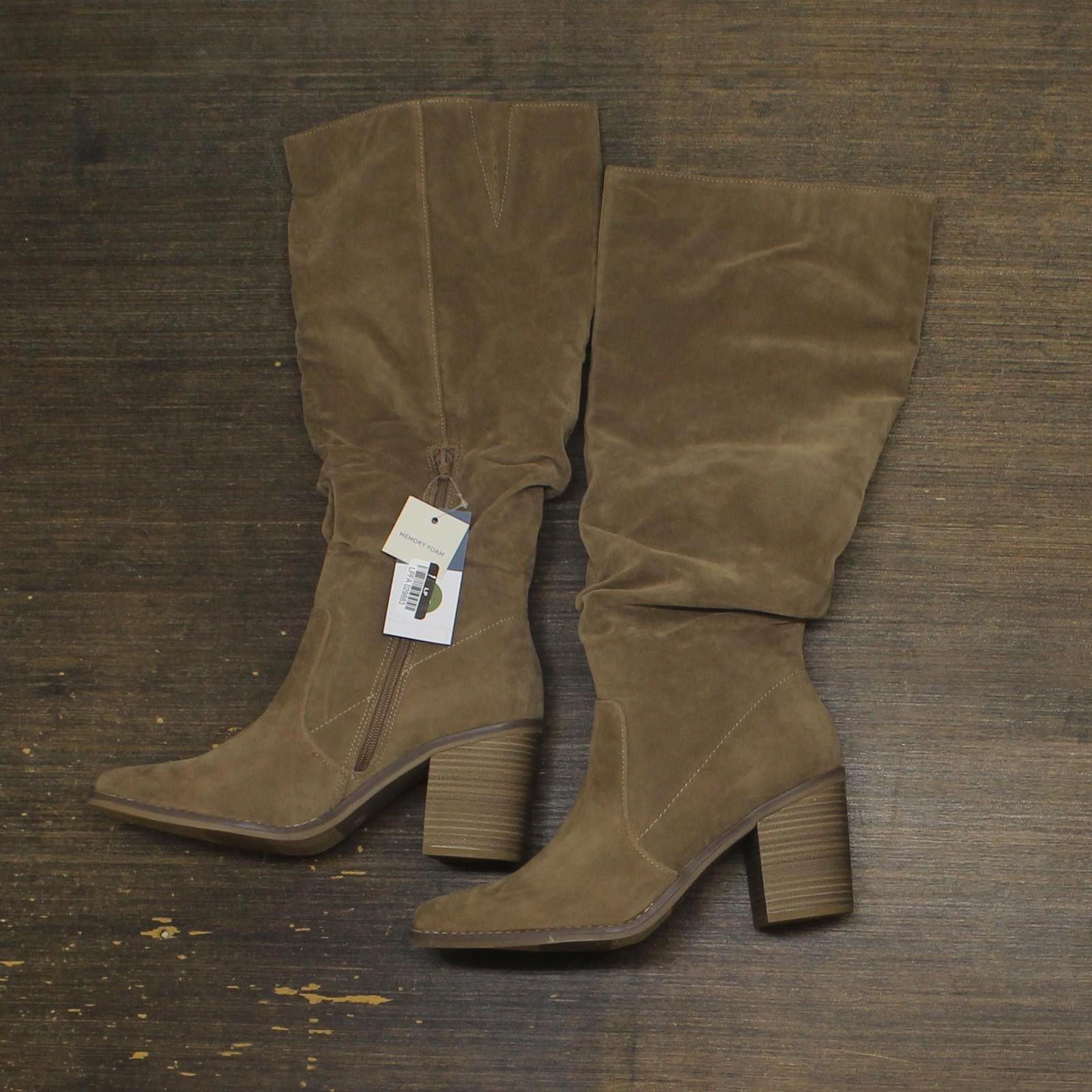 Other Universal Thread Womens Dress Boots 88098585 Taupe Brown 11m Size US 11 / IT 41 - 1 Thumbnail