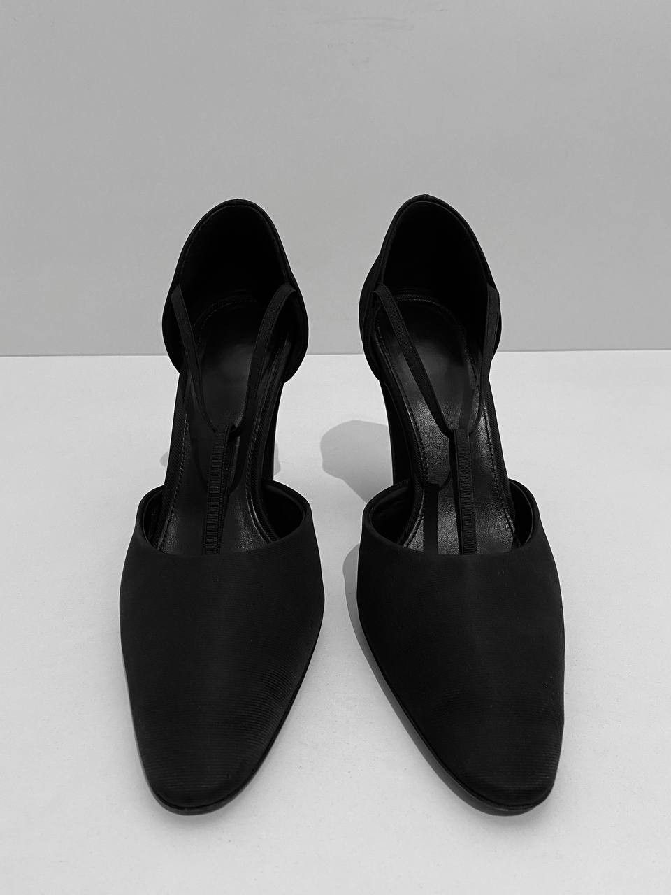 Toteme TOTEME Totême Canvas T Strap Pumps Point Toe Heels Size US 8 / IT 38 - 8 Thumbnail