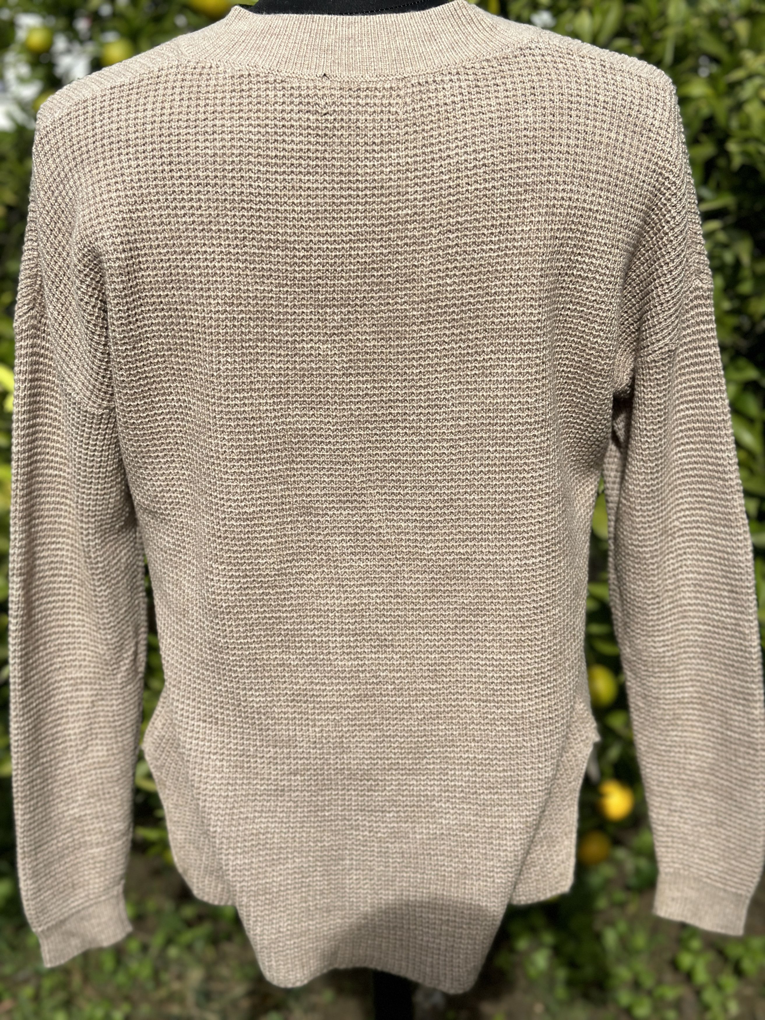 Other Jenni Kayne Wafle Seed Stitch Oversize Cashmere Wool Size XL Size XL / US 12-14 / IT 48-50 - 2 Thumbnail