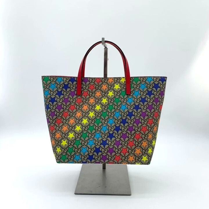 Gucci Gucci Star Logo Jacquard Tote Bag Size ONE SIZE - 1 Thumbnail