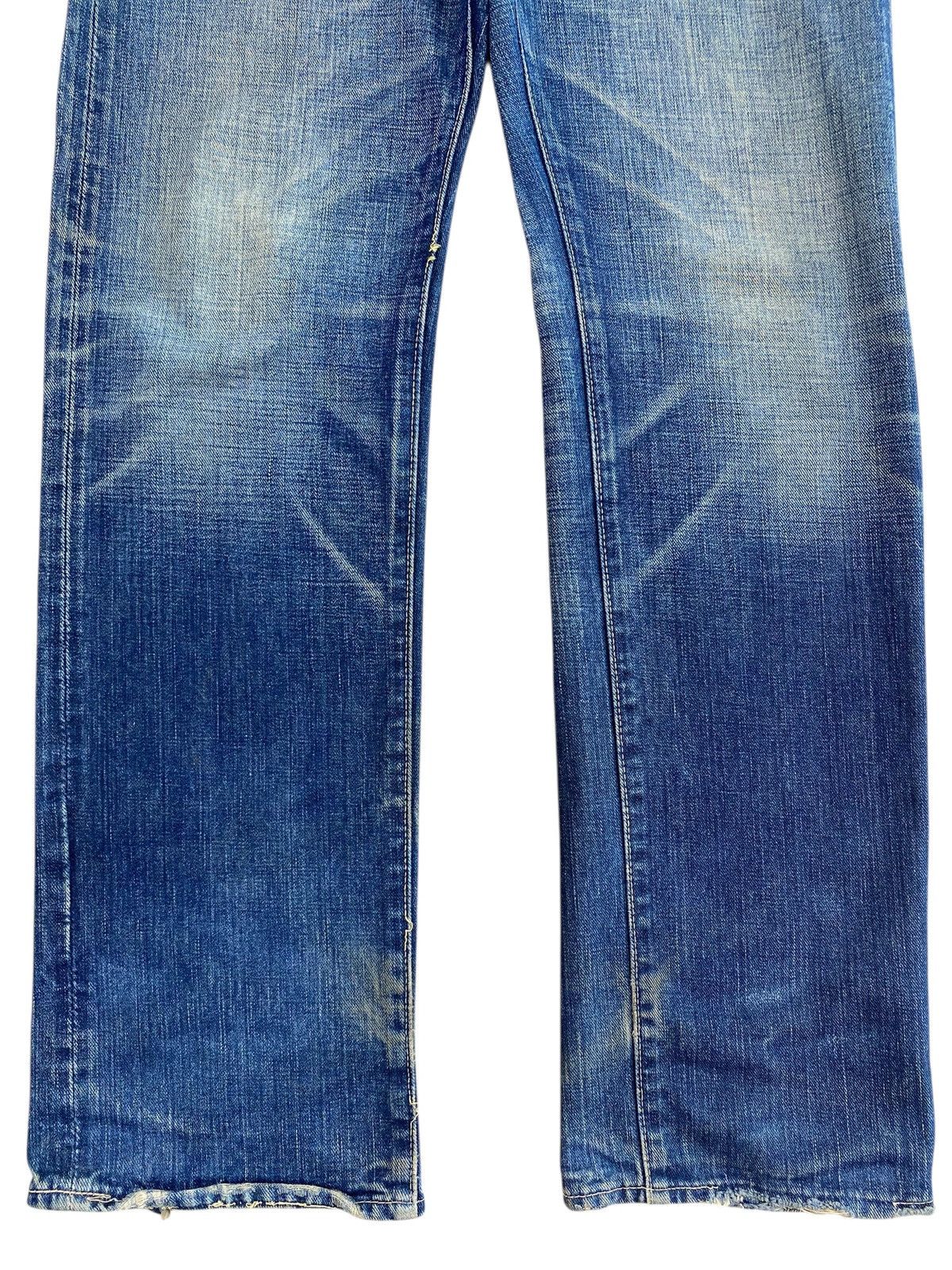 TMT TMT Brand Whiskers Faded Wash Style Straight Cut Jeans Size US 29 - 9 Thumbnail