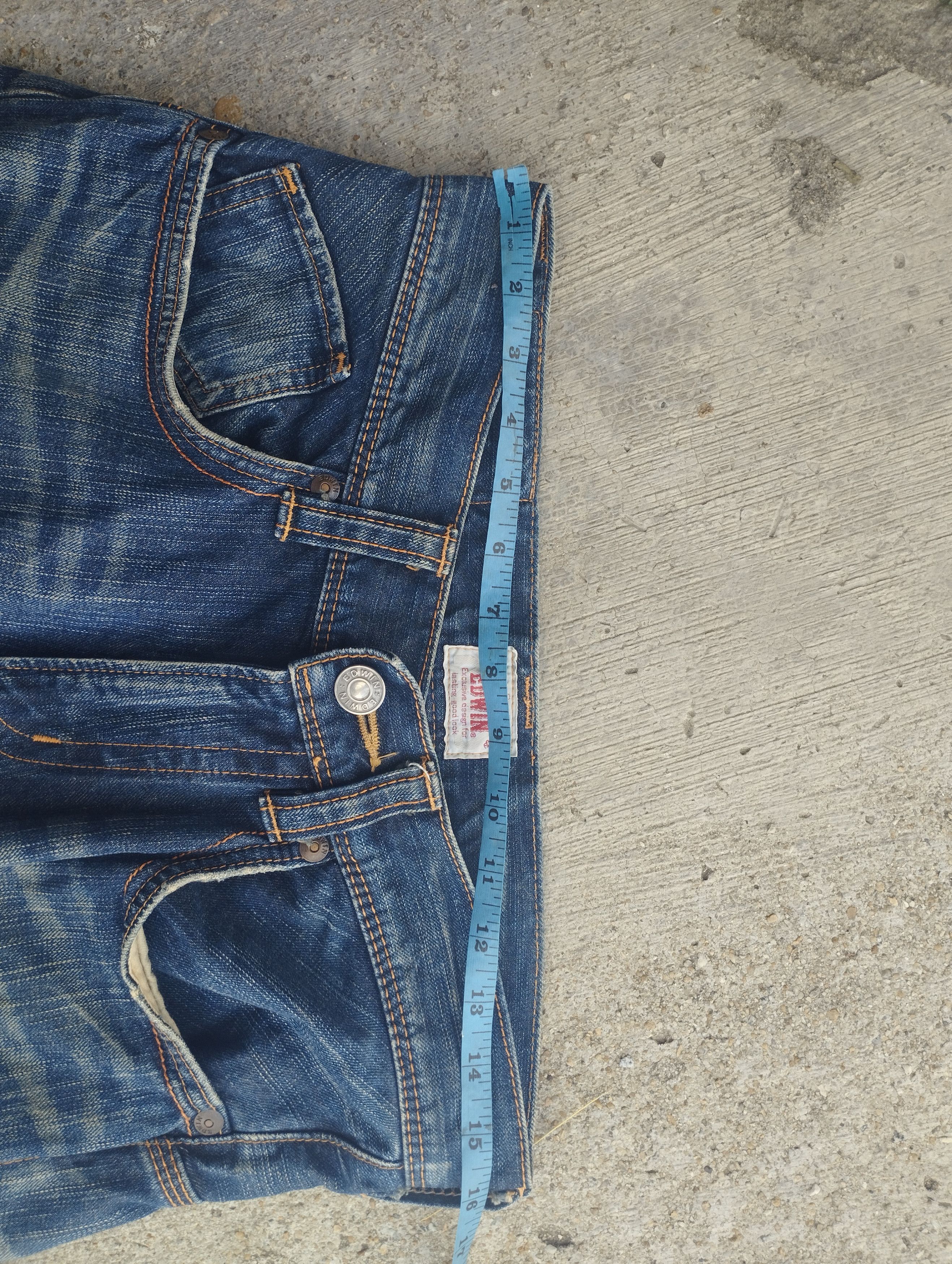 Edwin × Japanese Brand Edwin BackleBack bootcut Size US 32 / EU 48 - 11 Thumbnail