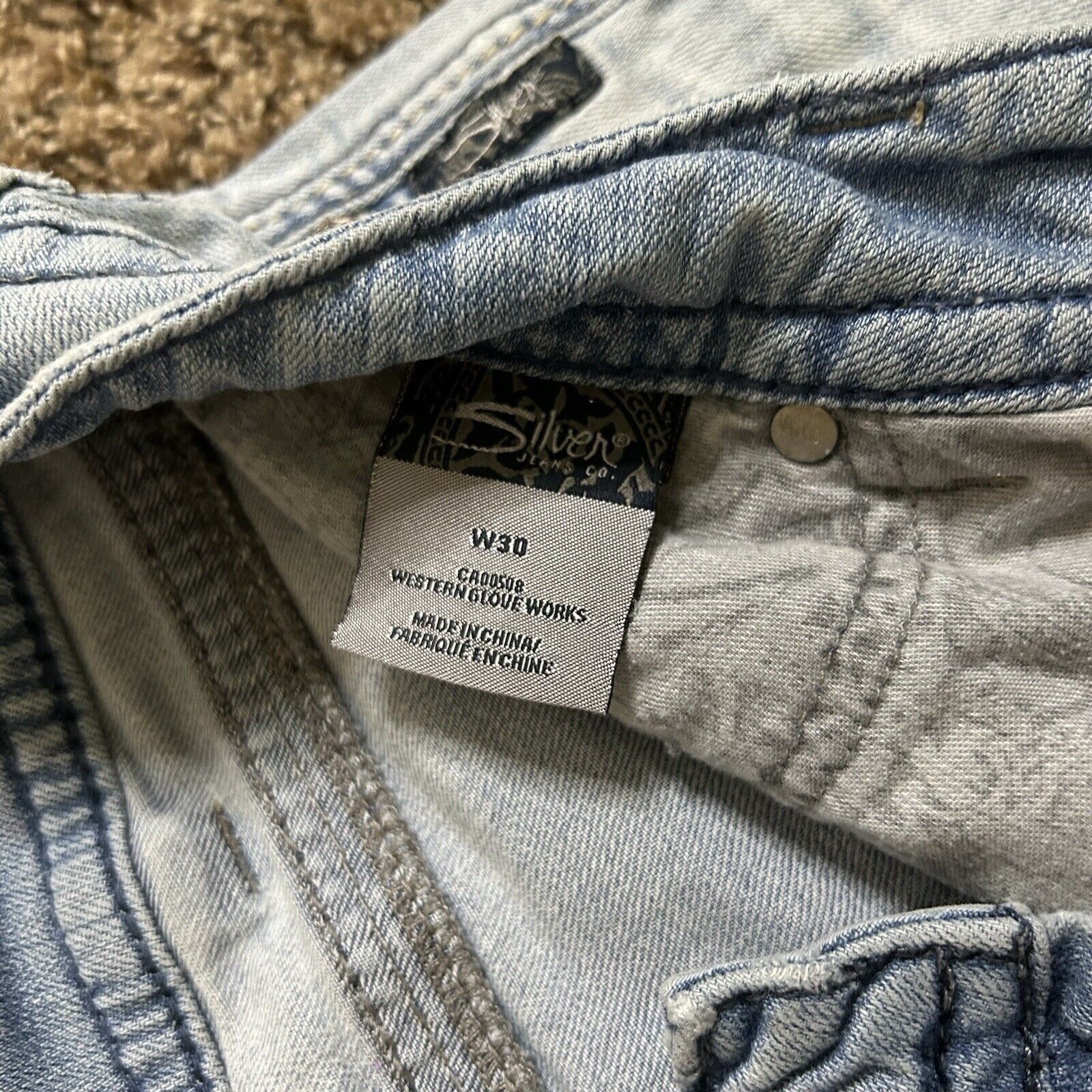 Silver Jeans Co. Y2k Silver Suki Capri Light Wash Jeans Size W30 Size 30" / US 8 / IT 44 - 3 Thumbnail
