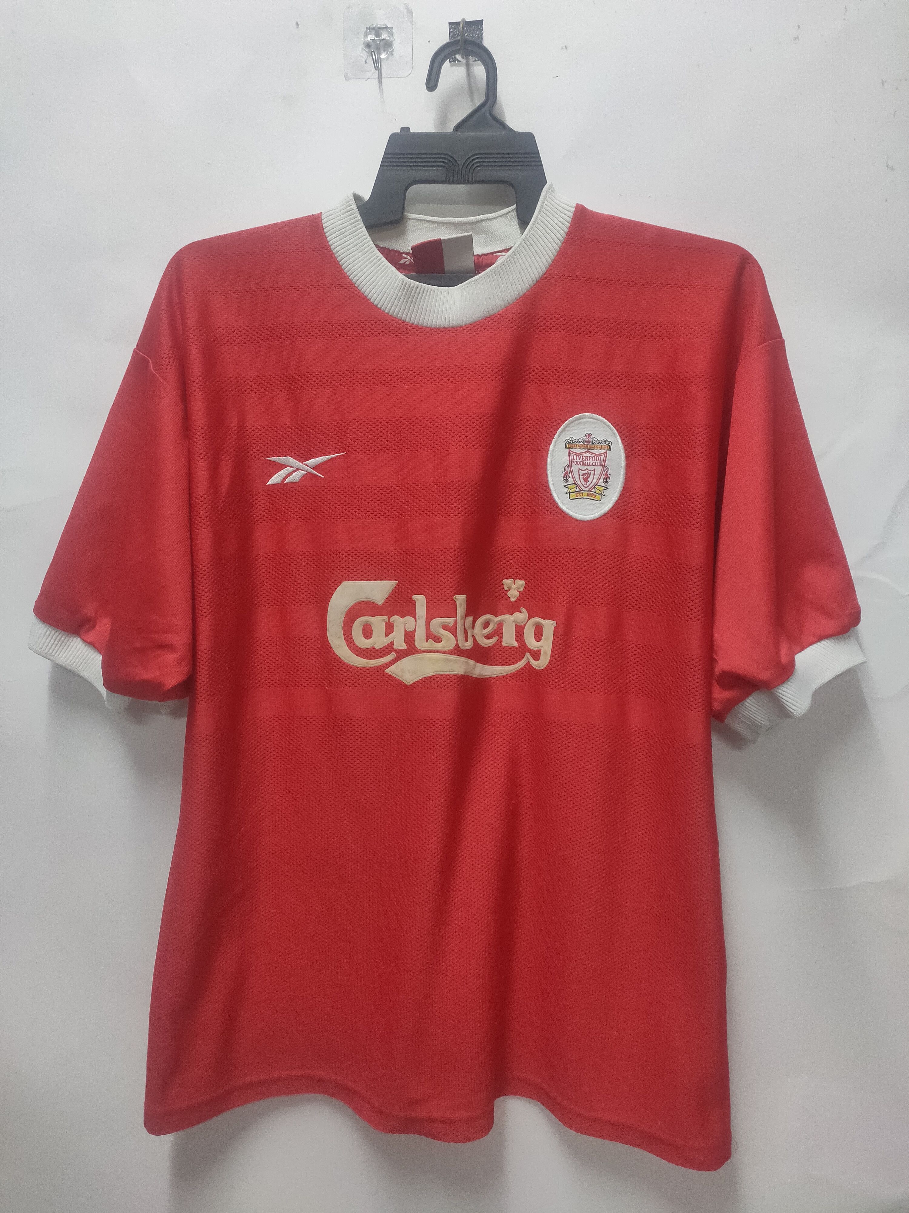 Vintage LIVERPOOL VINTAGE FOOTBALL SOCCER JERSEY REEBOK Size US L / EU 52-54 / 3 - 2 Thumbnail