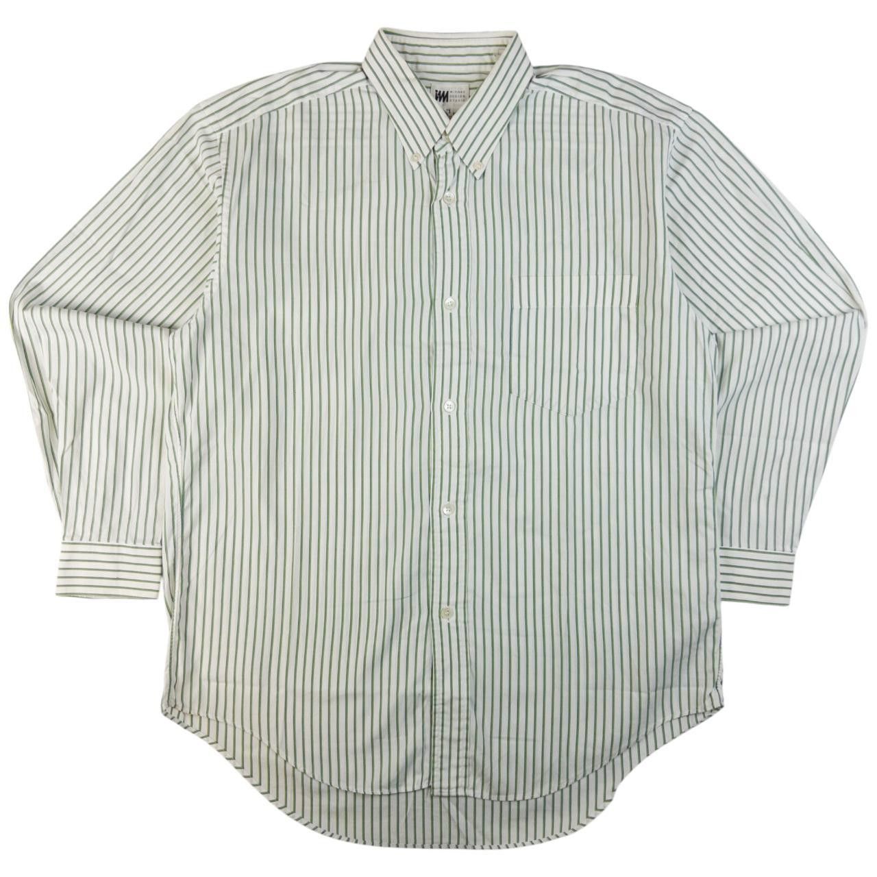 Issey Miyake Vintage Issey Miyake Striped Long Sleeve Button Up Shirt M Size US M / EU 48-50 / 2 - 1 Thumbnail