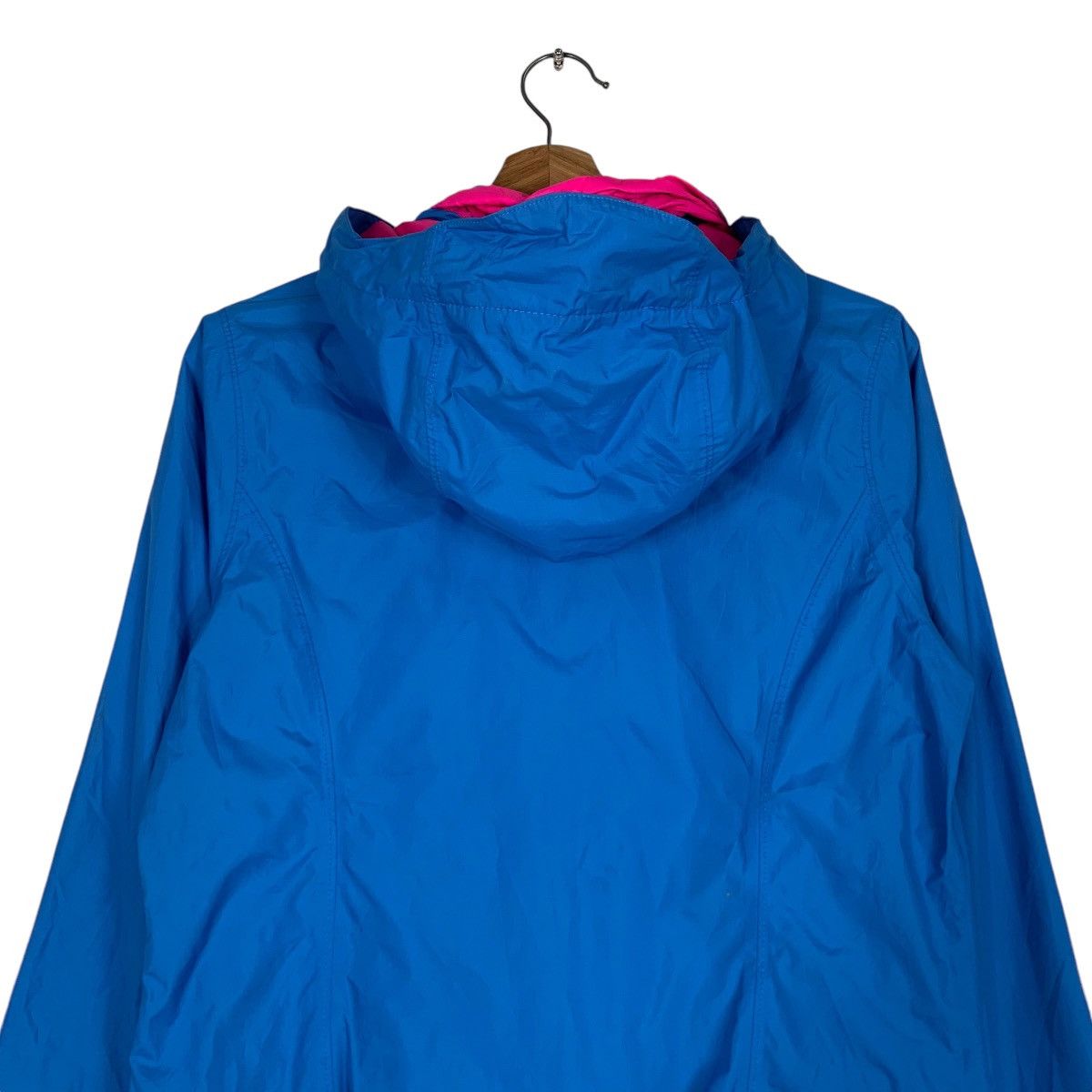 The North Face THE NORTH FACE Blue Hoodie Jacket Rain Jacket #1241-C56 Size S / US 4 / IT 40 - 8 Thumbnail