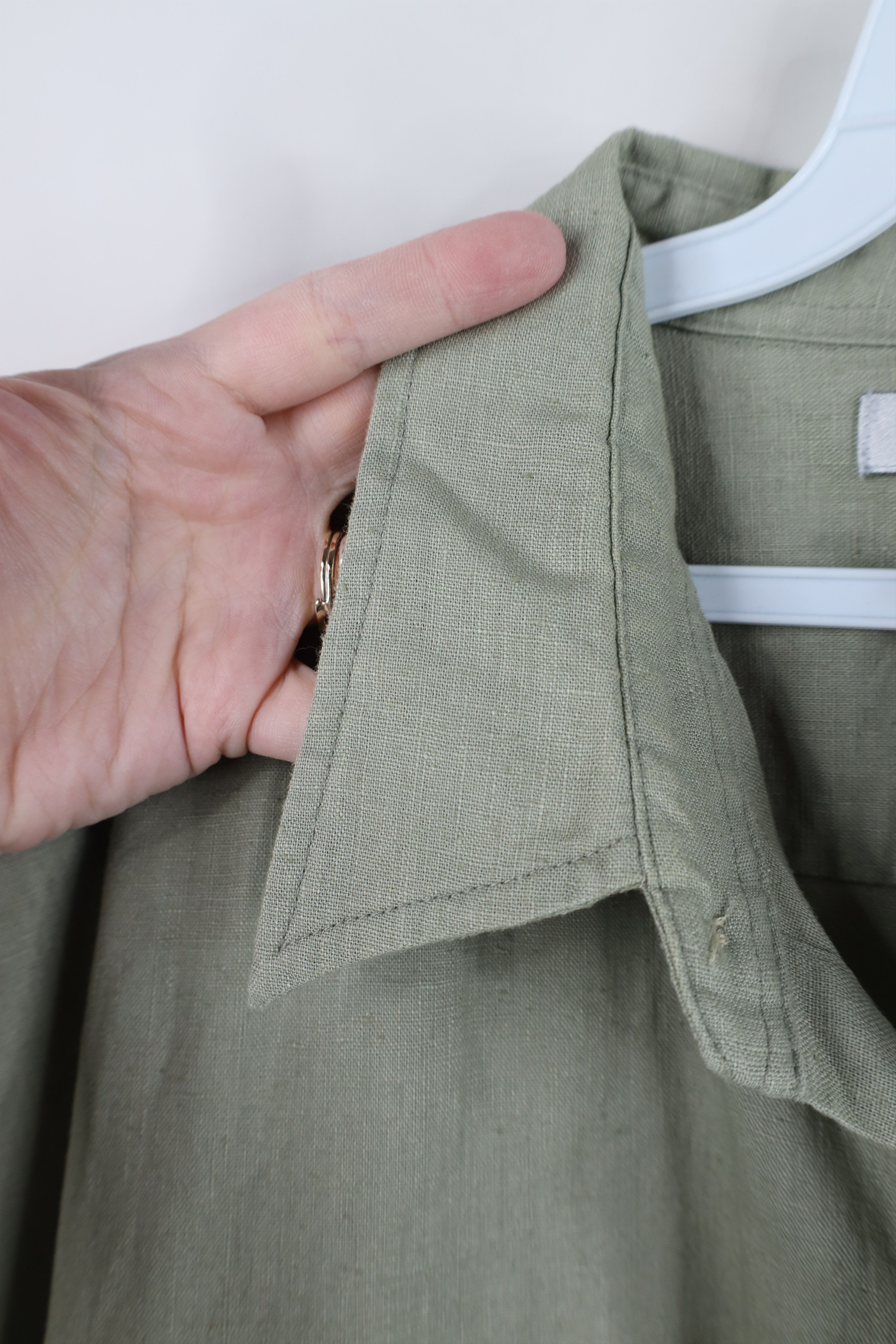 Vintage Vintage 90s Streetwear Blend Baggy Fit Collared Button Shirt Size US XL / EU 56 / 4 - 9 Thumbnail