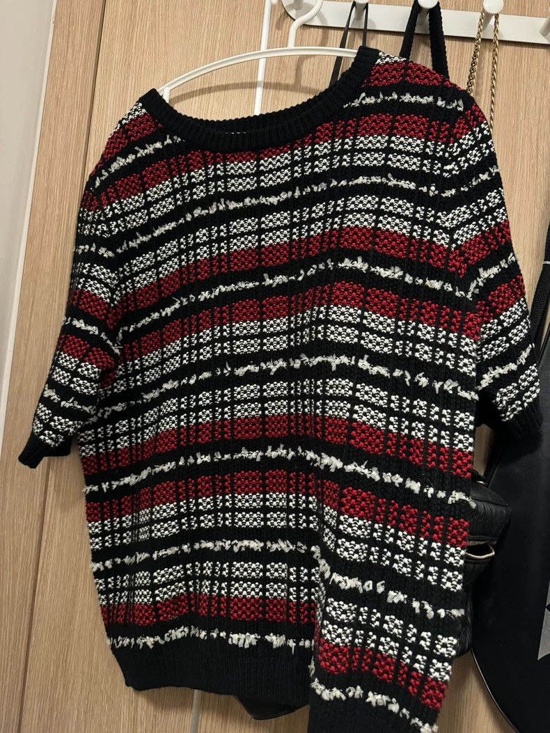 Thom Browne Thom browne Knitted sweater with short sleeves 2503-Nextarr Size US L / EU 52-54 / 3 - 1 Thumbnail