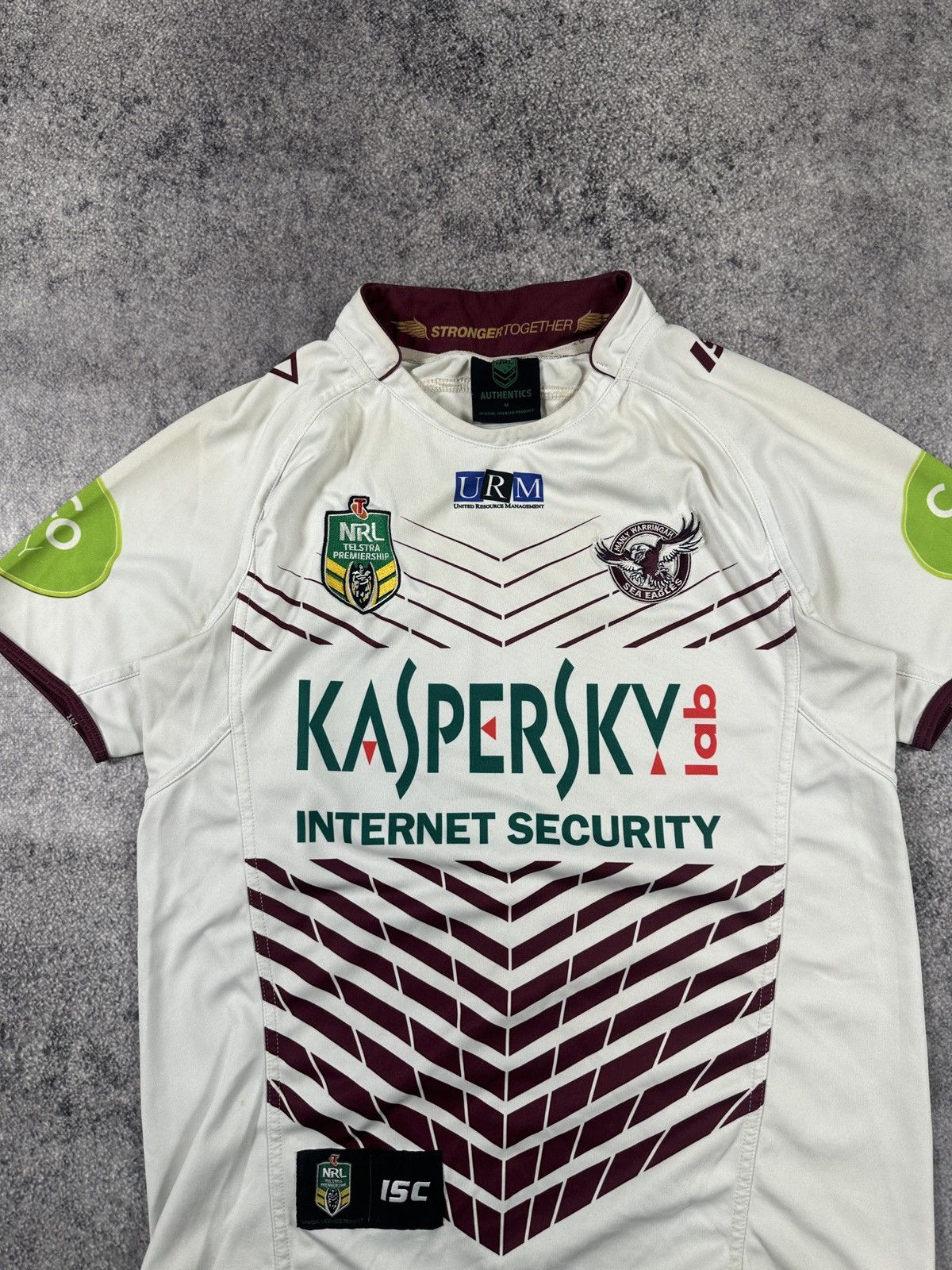 Vintage ISC Manly Warringham Sea Eagles Rugby Jersey NRL Rare M Size US M / EU 48-50 / 2 - 2 Thumbnail