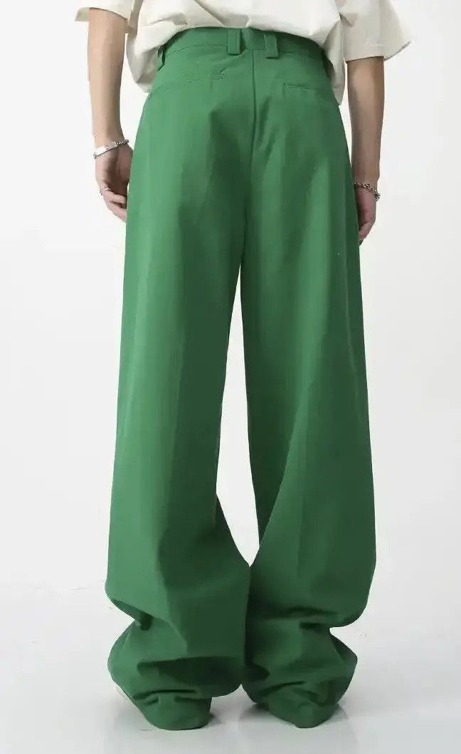 Japanese Brand Trendy Color Straight Wide Leg Casual Pant Size US 32 / EU 48 - 5 Thumbnail