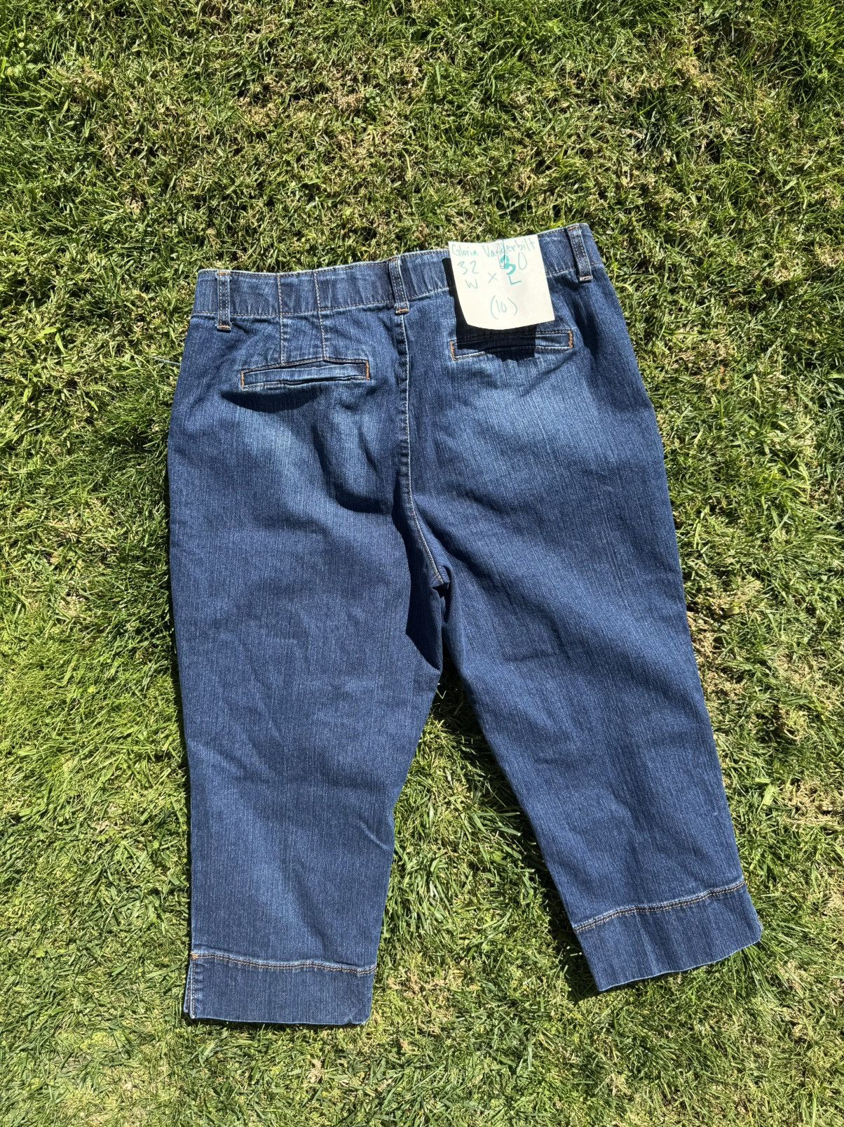 Gloria Vanderbilt Gloria Vanderbilt Pedal Pushers Size 32" / US 10 / IT 46 - 2 Thumbnail