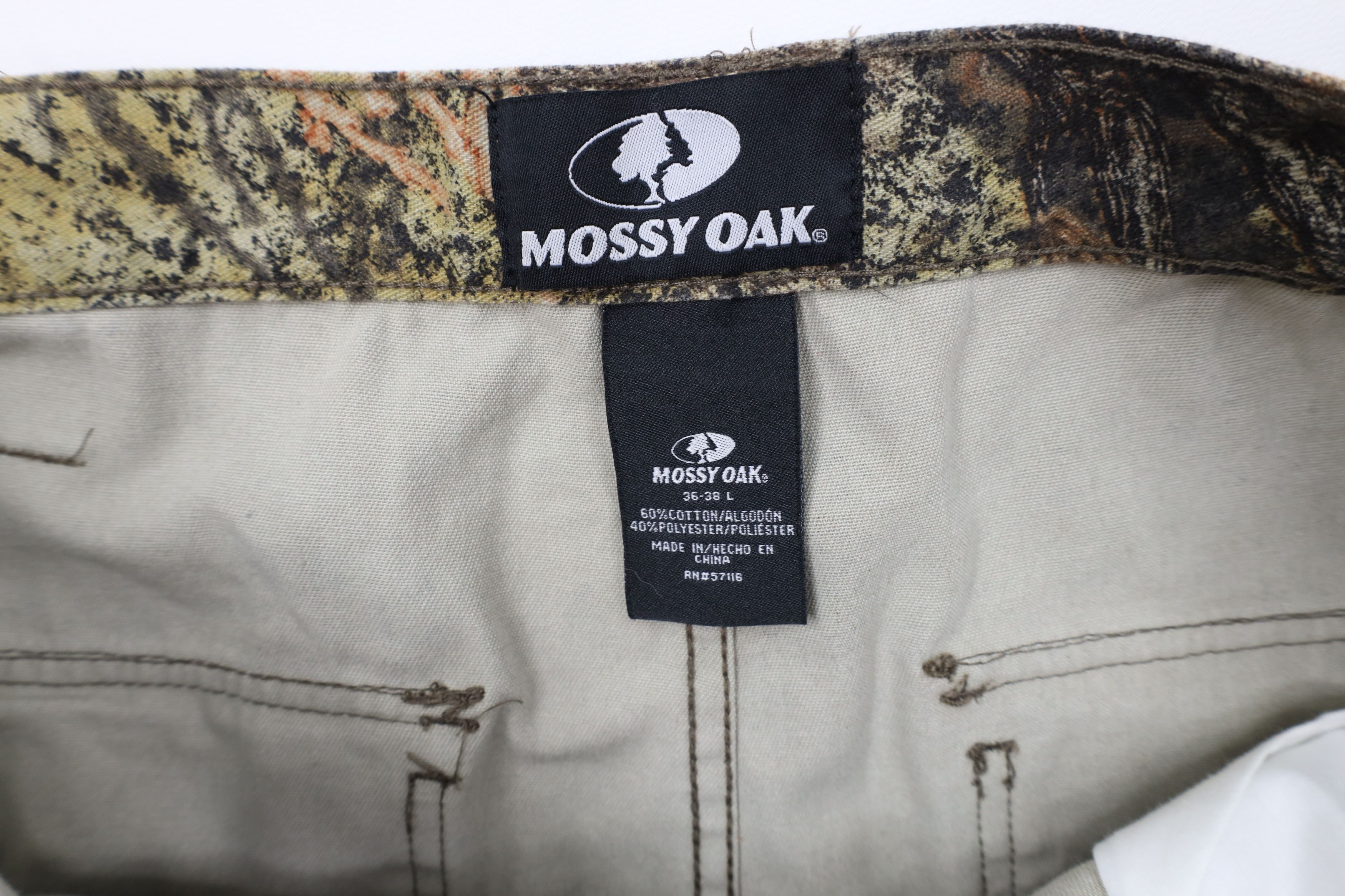 Mossy Oaks Vintage Mossy Oak Camouflage Wide Leg Camouflage Cargo Pants Size US 36 / EU 52 - 7 Thumbnail