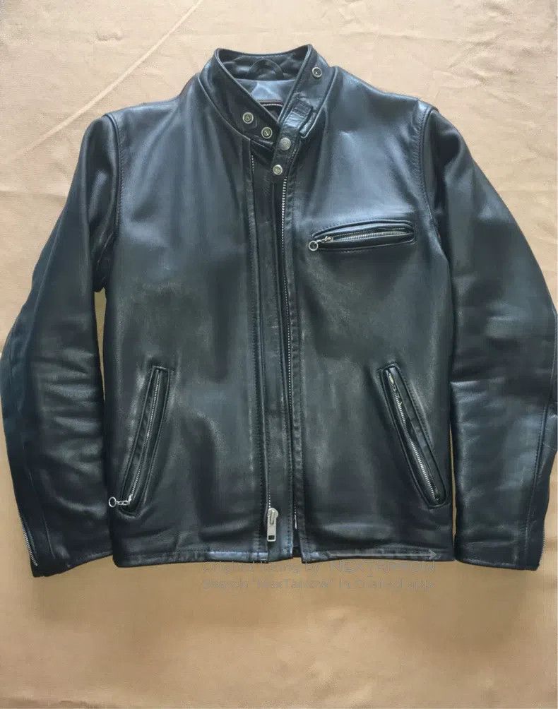 Schott Schott Leather coat Size US S / EU 44-46 / 1 - 1 Thumbnail