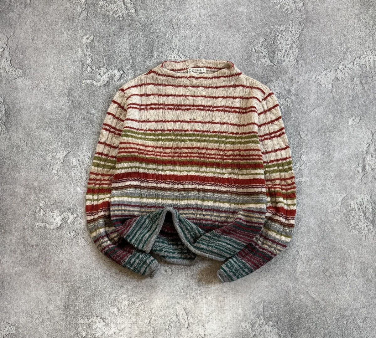 Dale Of Norway Dunque S wool striped jumper sweater knitwear ivko style Size S / US 4 / IT 40 - 1 Thumbnail