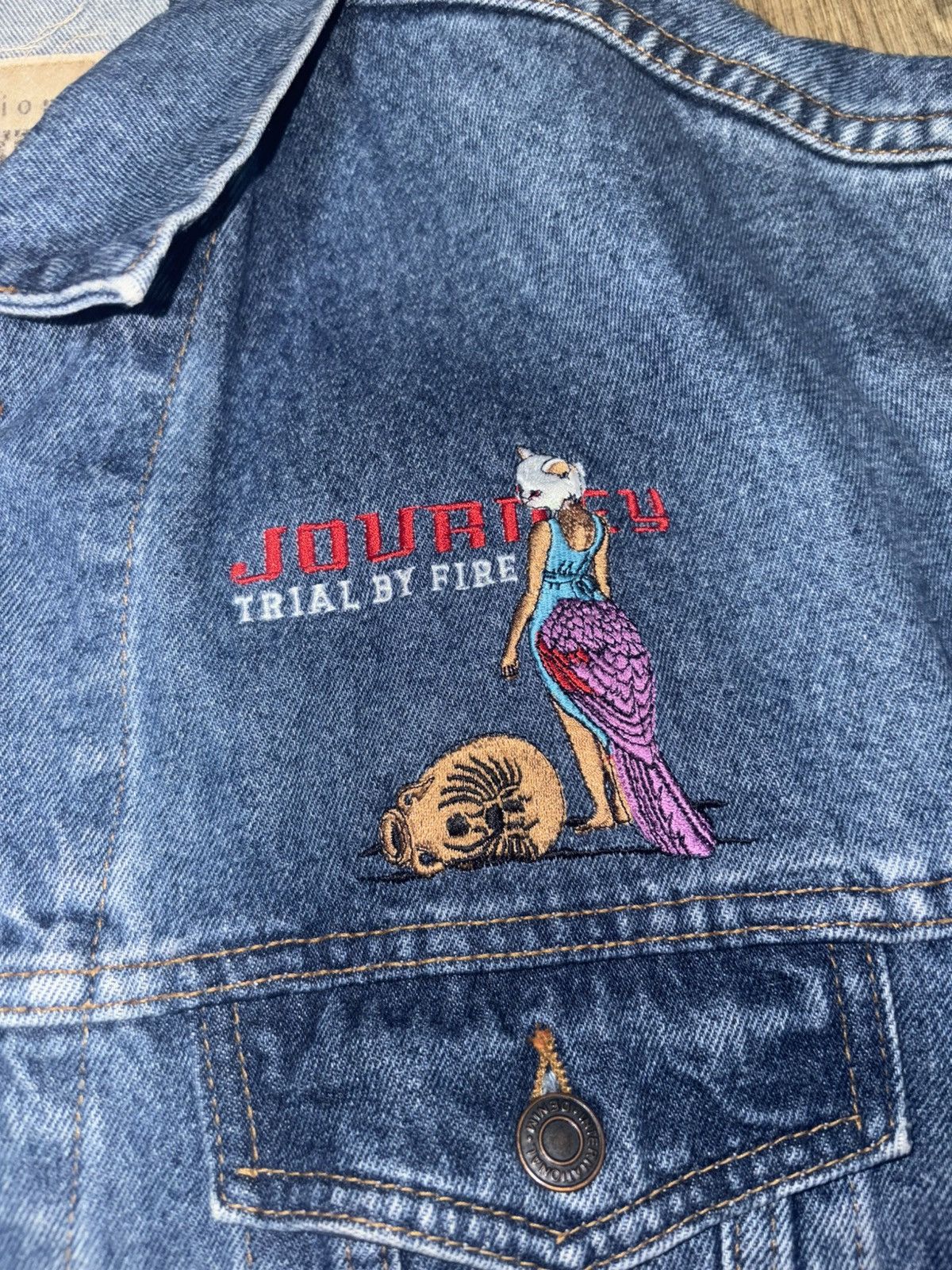 Other Journey “Trial By Fire” Jean Jacket Size US L / EU 52-54 / 3 - 6 Thumbnail