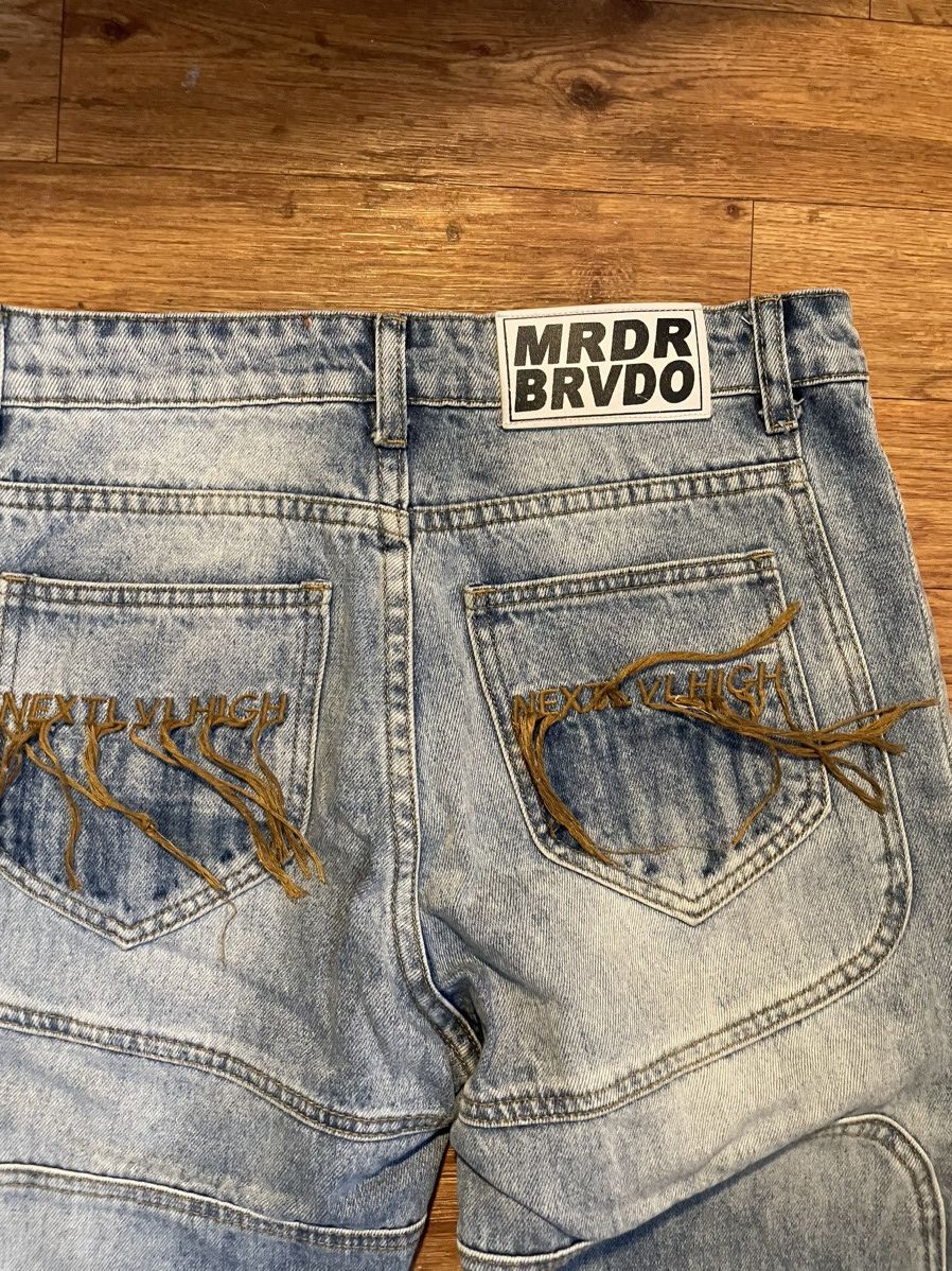 Who Decides War Whodecideswar Moto Denim 2018 Size US 30 / EU 46 - 4 Thumbnail