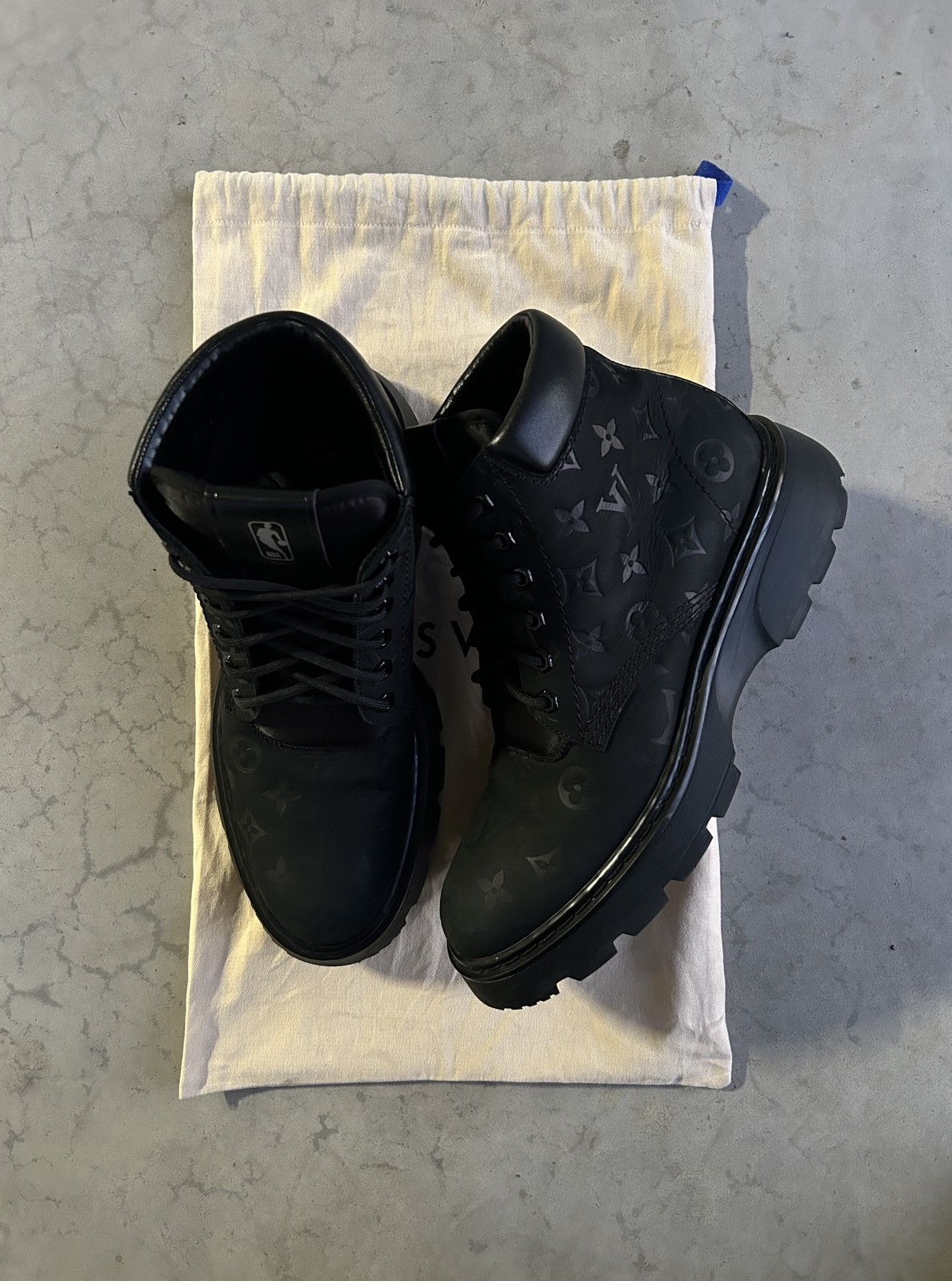 Louis Vuitton Louis Vuitton X NBA Boots | Grailed display picture 2