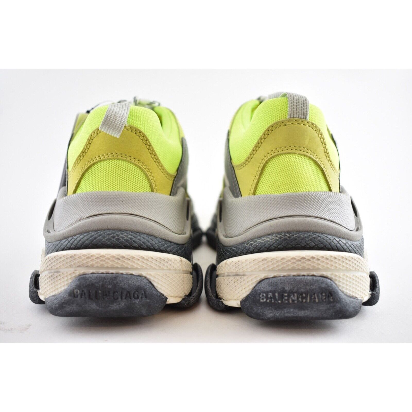Balenciaga Balenciaga Triple S Mens Jaune Neon Yellow Grey Speed Size US 6 / EU 39 - 9 Thumbnail