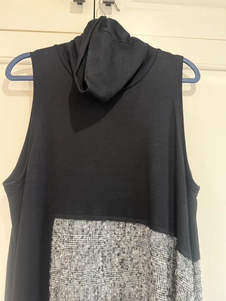 Yohji Yamamoto Yohji Yamamoto size 1 Set patchwork wool turtleneck sleevel Size S / US 4 / IT 40 - 2 Thumbnail