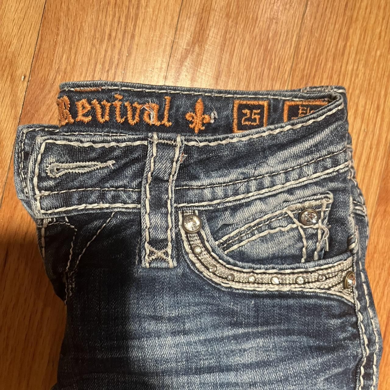 Rock Revival Rock Revival Bootcut Jeans Size 25" / US 0 / IT 36 - 6 Thumbnail