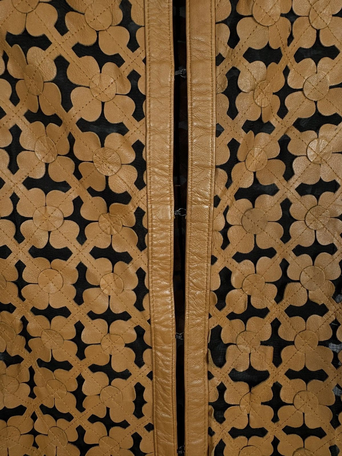 Genuine Leather Genuine Leather Coat Decoration Patterns size 44 Size M / US 6-8 / IT 42-44 - 8 Thumbnail