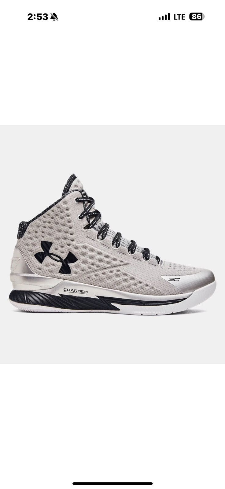 Under Armour Under Armour Curry 1 Retro 'Black History Month' Size US 10 / EU 43 - 3 Thumbnail