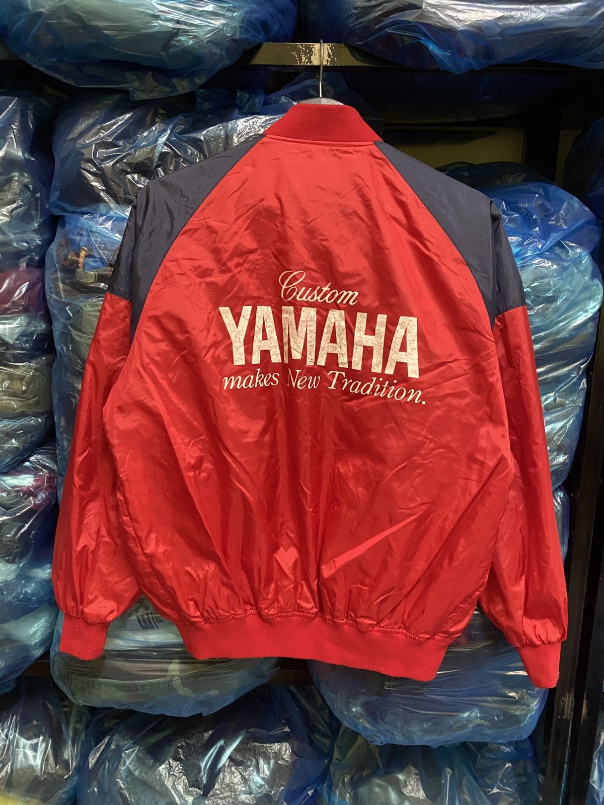 Yamaha VINTAGE VAROZ YAMAHA VARSITY JACKET Size US S / EU 44-46 / 1 - 1 Thumbnail