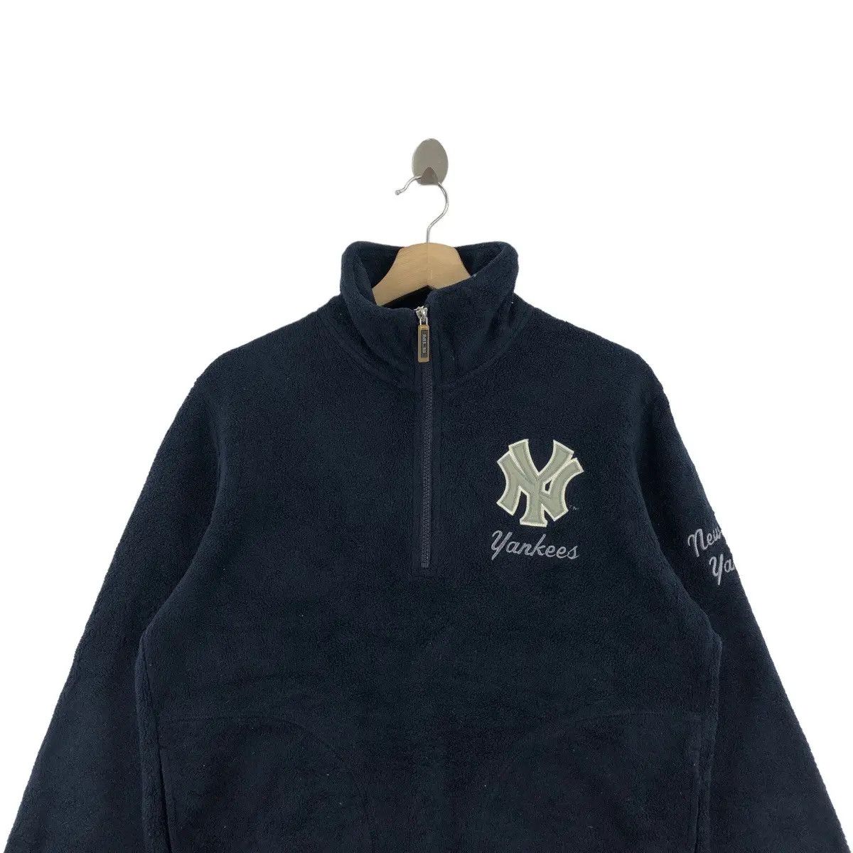 MLB × Uniqlo UNIQLO x NEW YORK Yankees MLB Baseball League Fleece Sweater Size L / US 10 / IT 46 - 3 Thumbnail