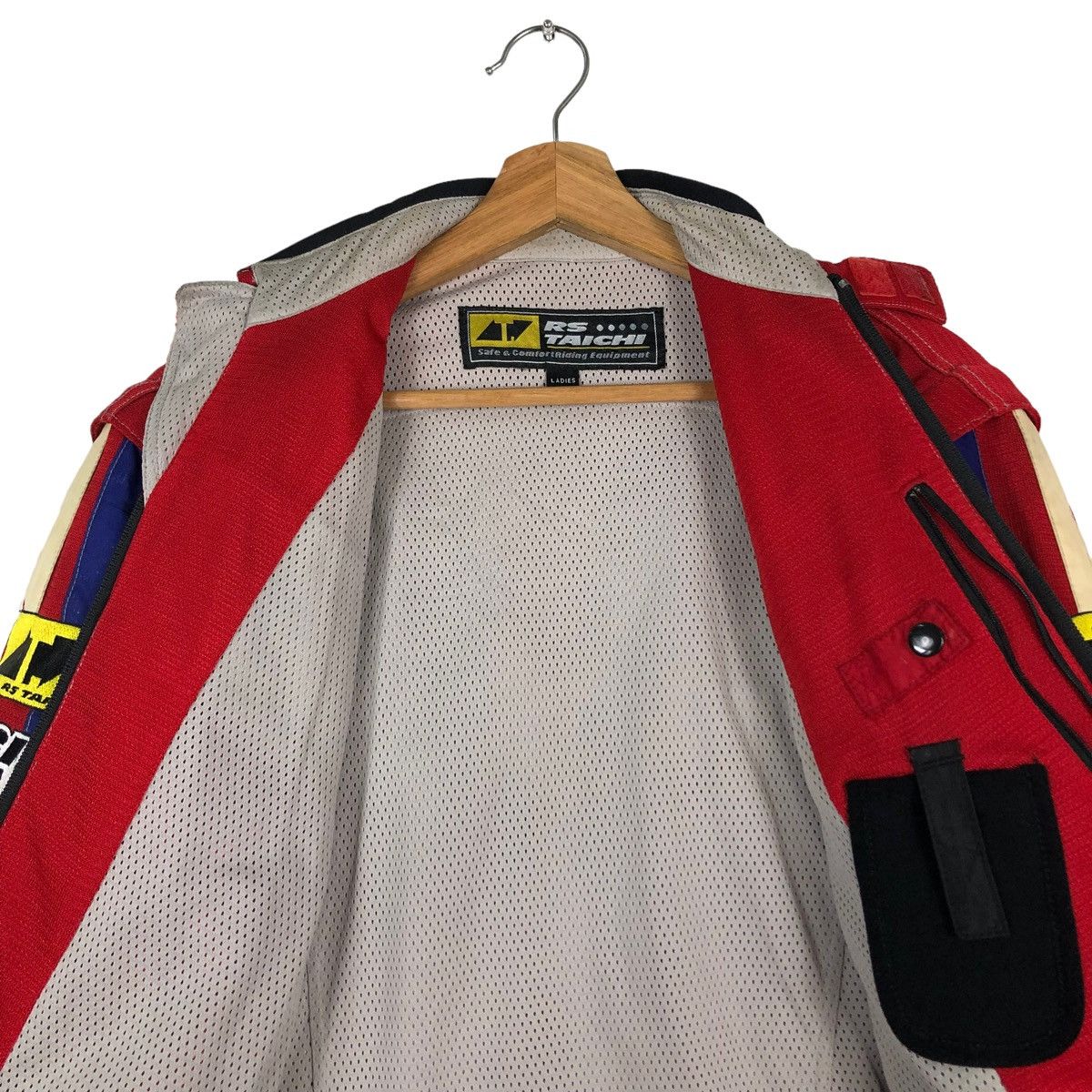 Japanese Brand 🔥VTG BIKER JACKET TAICHI BIG LOGO RACING LADIES Size S / US 4 / IT 40 - 12 Thumbnail