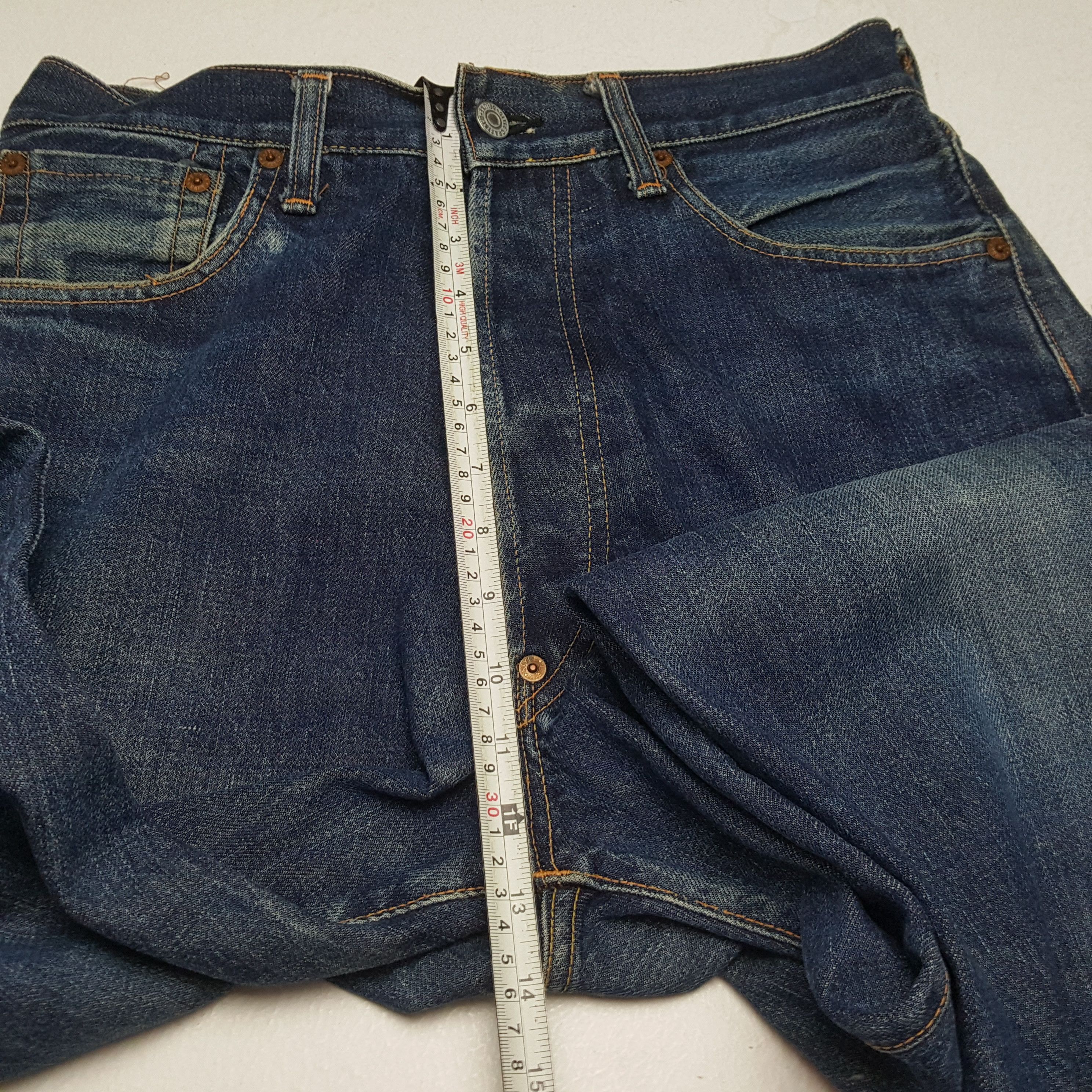 Evisu × Japanese Brand × Vintage Vintage EVIS Japanese Brand Daicock Custom Style Jeans Size US 30 / EU 46 - 8 Thumbnail