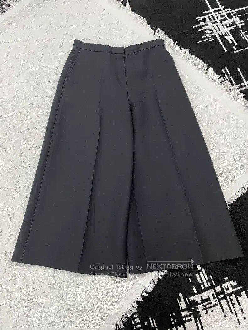 Dior Black wide-leg trousers and casual trousers
