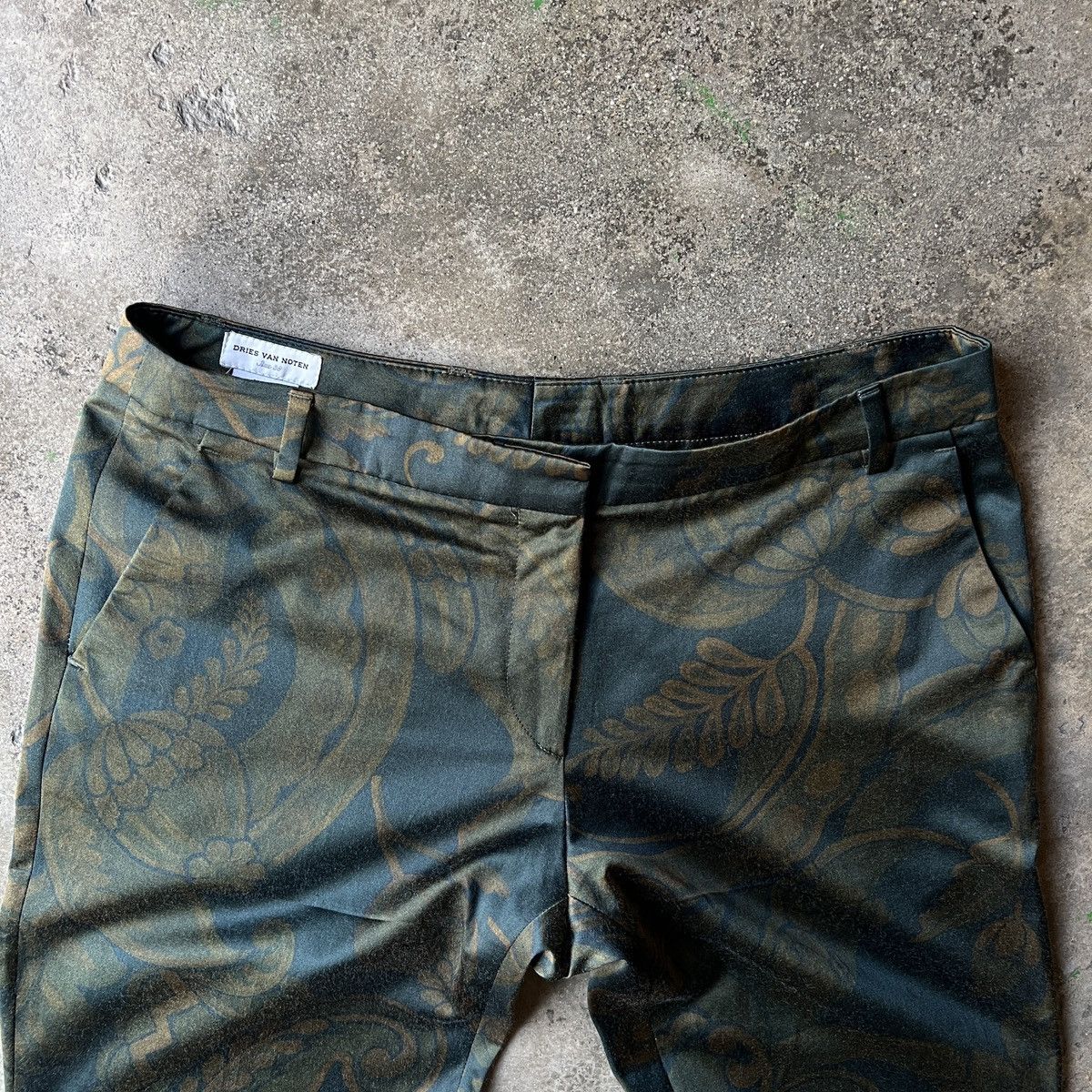 Dries Van Noten Dries Van Noten Silk Trousers Size US 30 / EU 46 - 5 Thumbnail