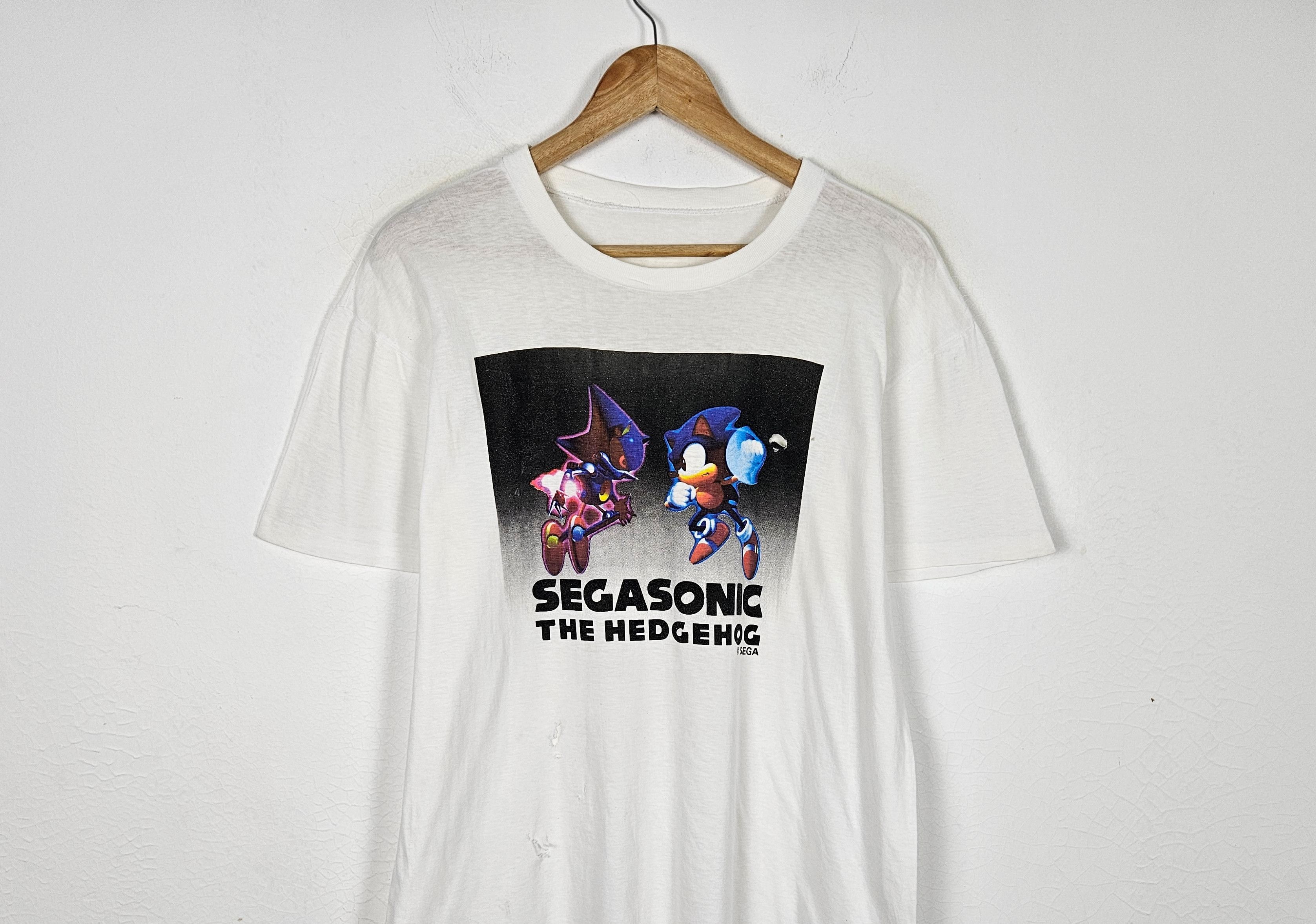 Cartoon Network Vintage 90s Sega Sonic The Hedgehog Shirt Size US L / EU 52-54 / 3 - 2 Thumbnail