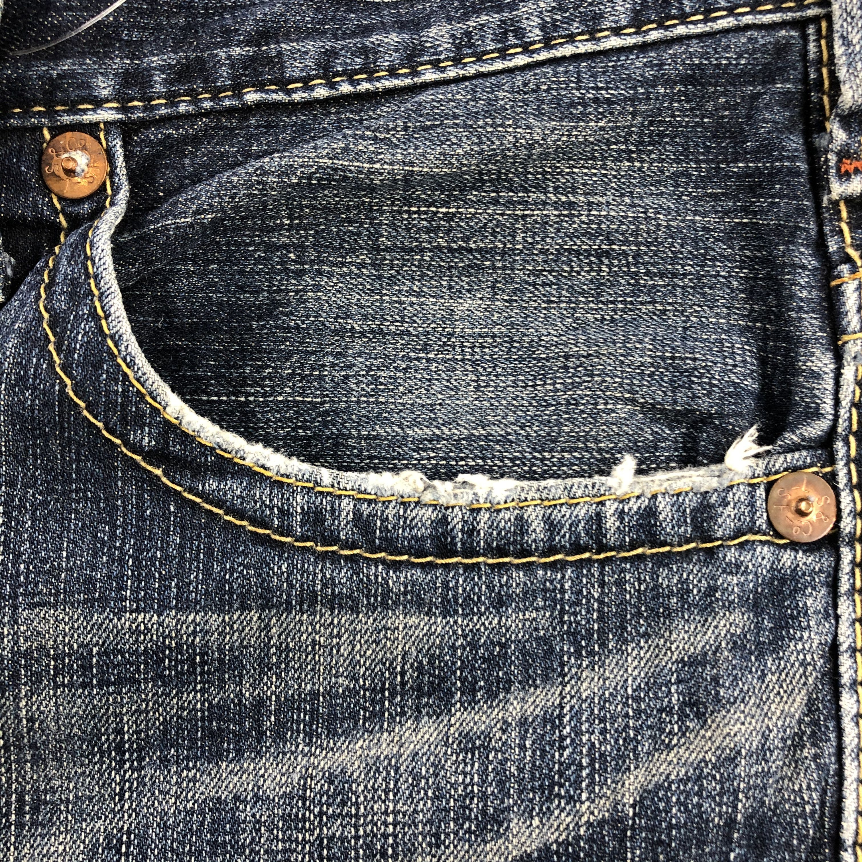 Levi's Vintage Levi's 507 Jeans Dark Wash Denim KJ927 Size US 30 / EU 46 - 12 Thumbnail