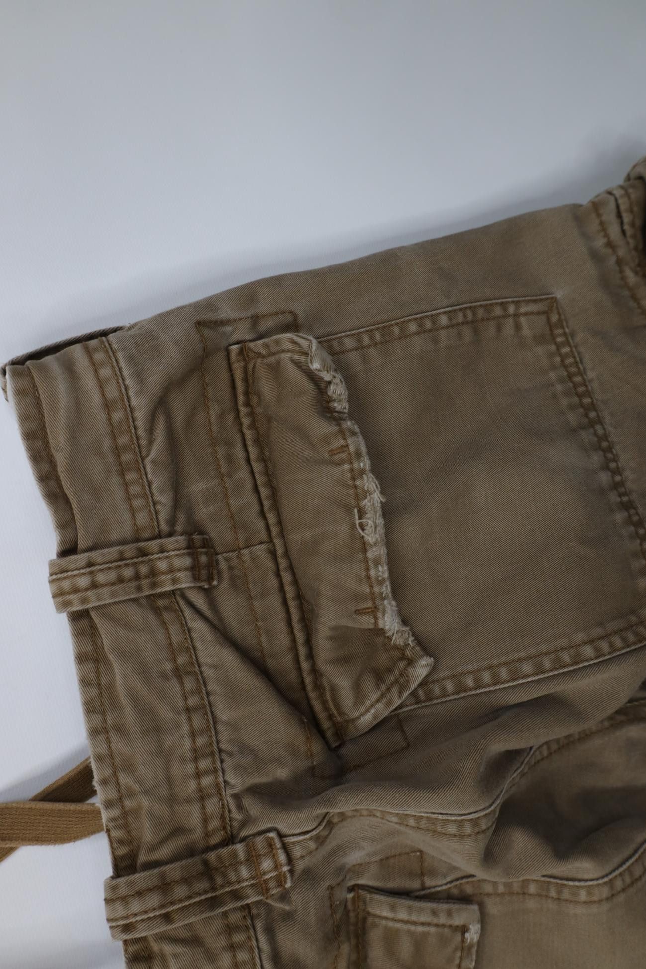 Aeropostale Vintage 90s Y2K Aeropostale Surplus Wide Leg Cargo Pants Size US 32 / EU 48 - 14 Thumbnail