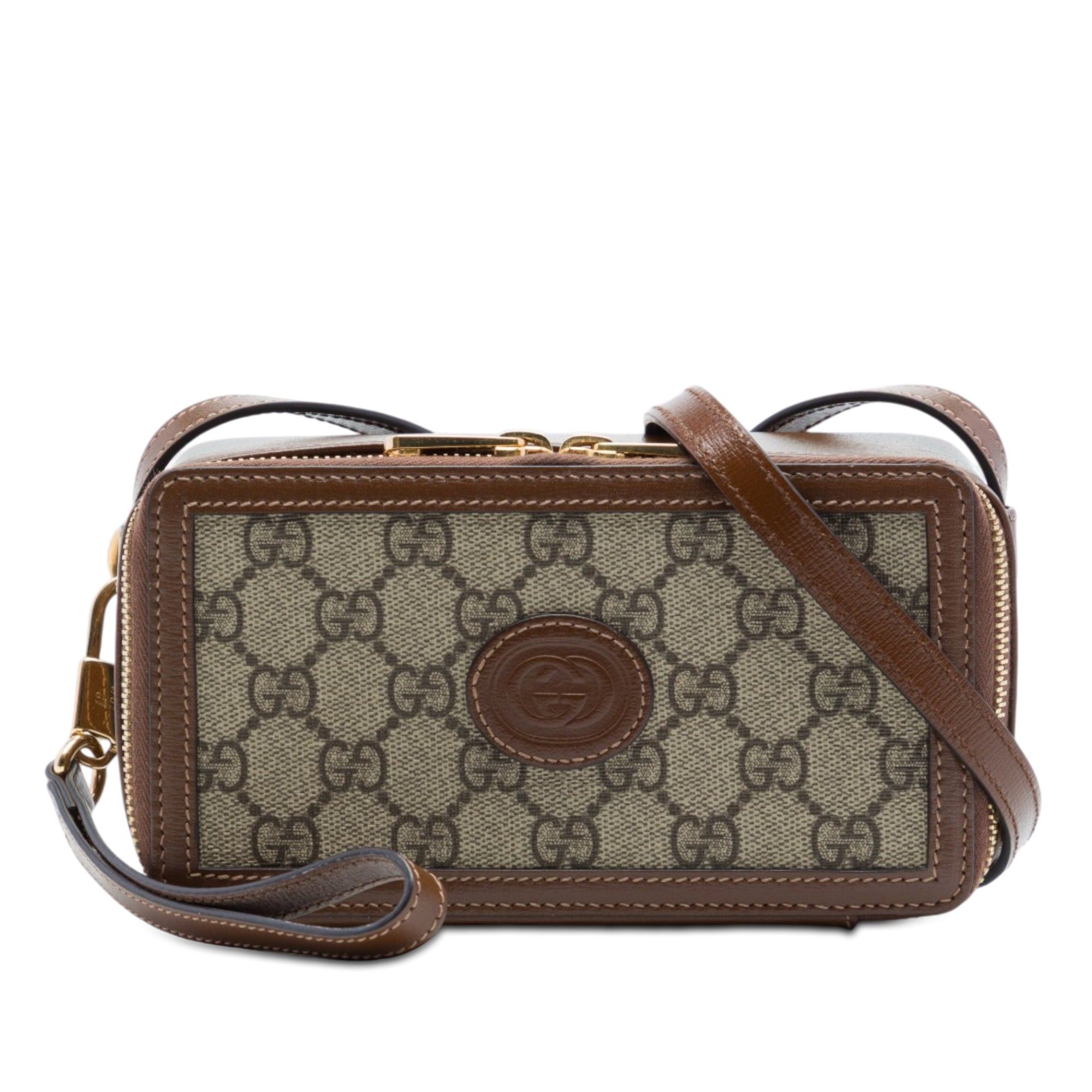 Gucci GG Supreme Interlocking G Crossbody Size ONE SIZE - 1 Thumbnail